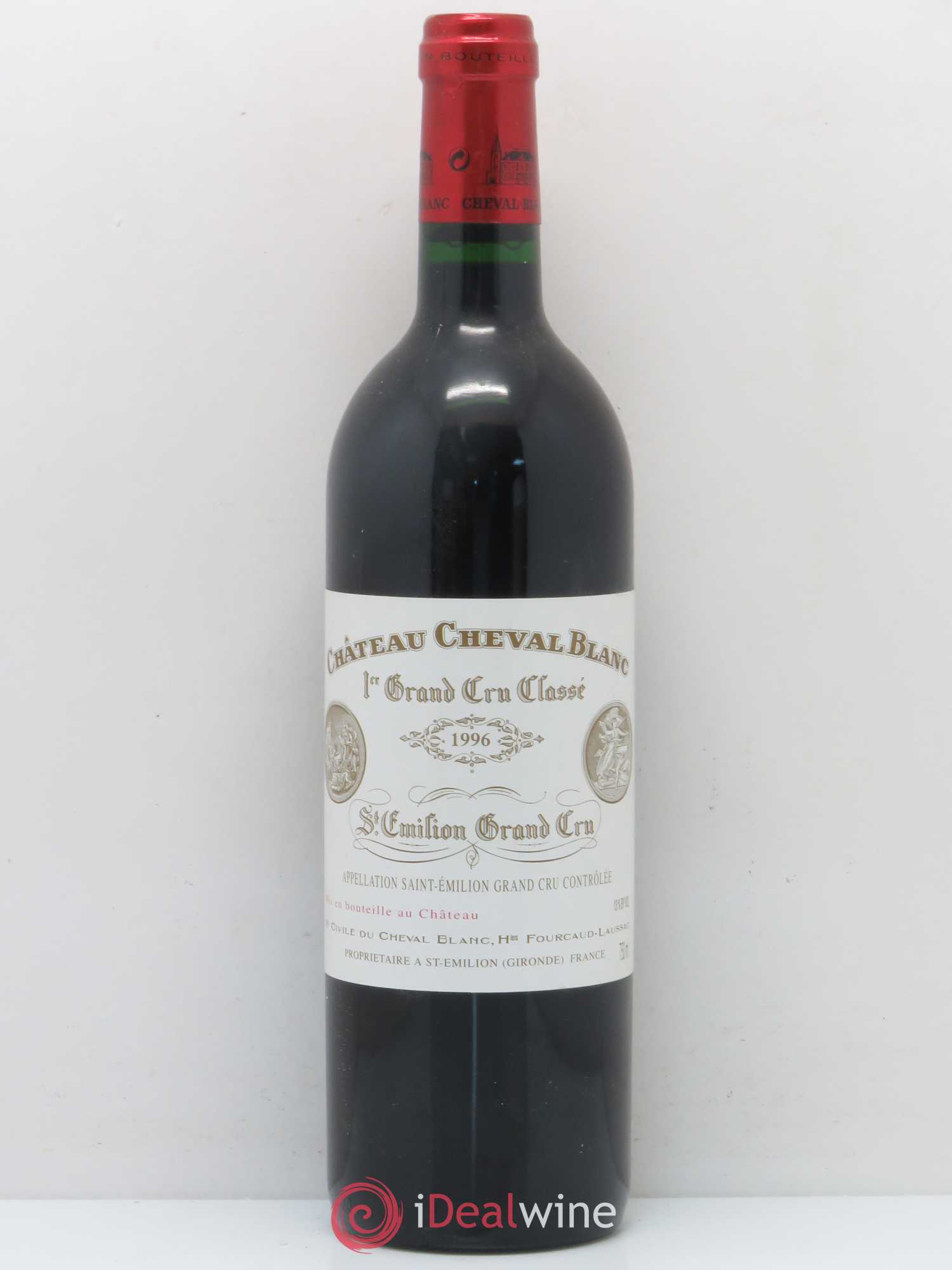 Château Cheval Blanc 1er Grand Cru Classé A 1996 - Lot de 1 bouteille - 0