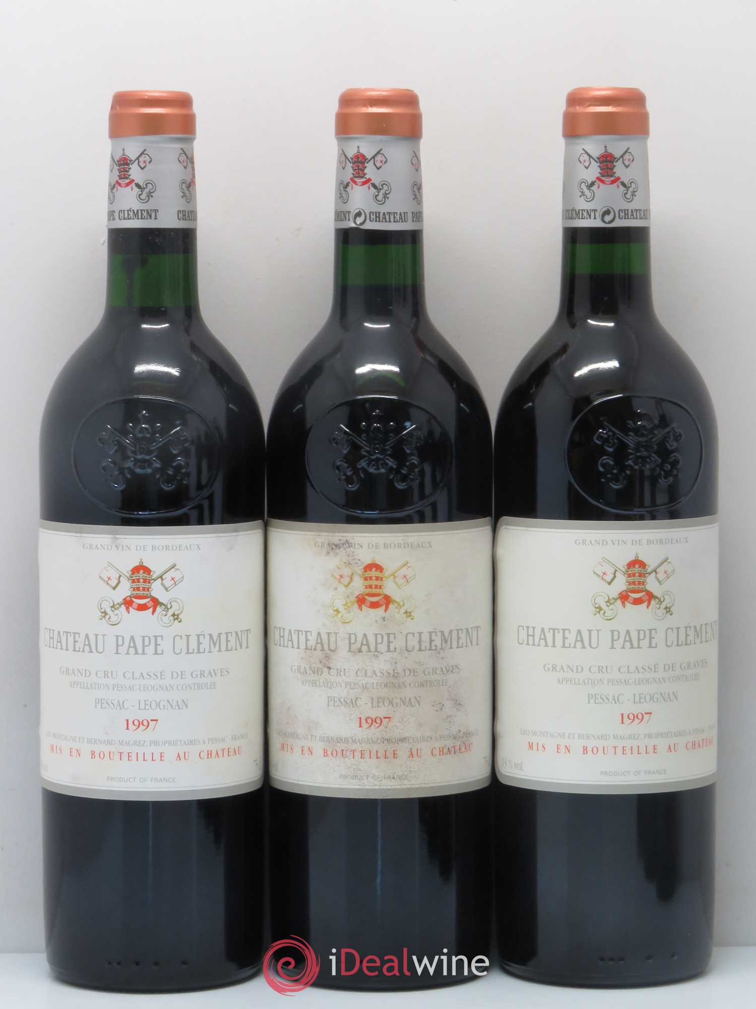 Château Pape Clément Cru Classé de Graves 1997 - Lot de 12 bouteilles - 2