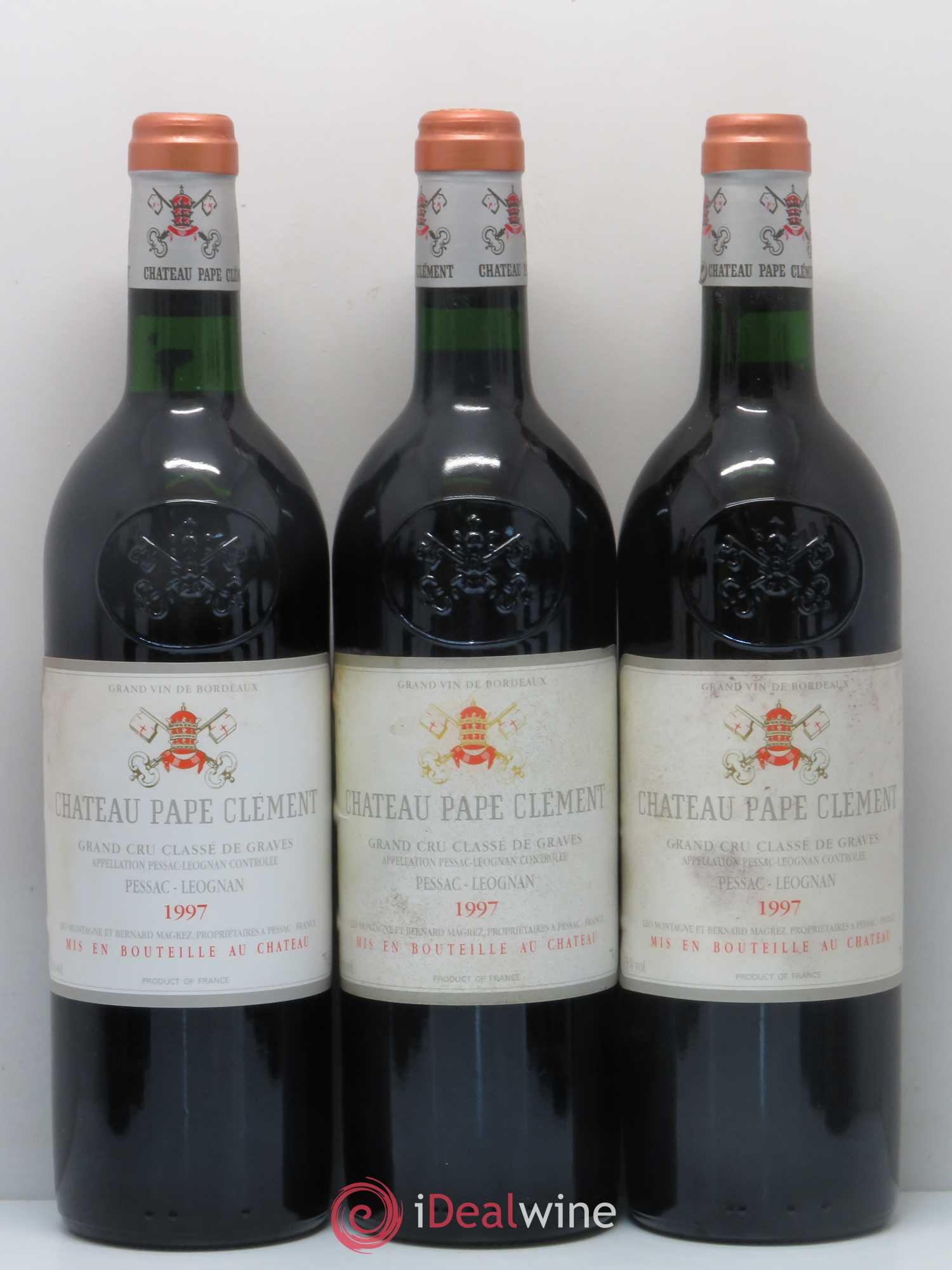 Château Pape Clément Cru Classé de Graves 1997 - Lot de 12 bouteilles - 3