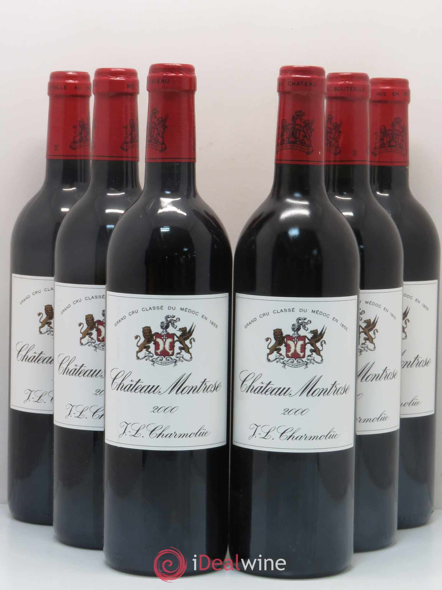 Château Montrose 2ème Grand Cru Classé 2000 - Lot de 6 bouteilles - 0