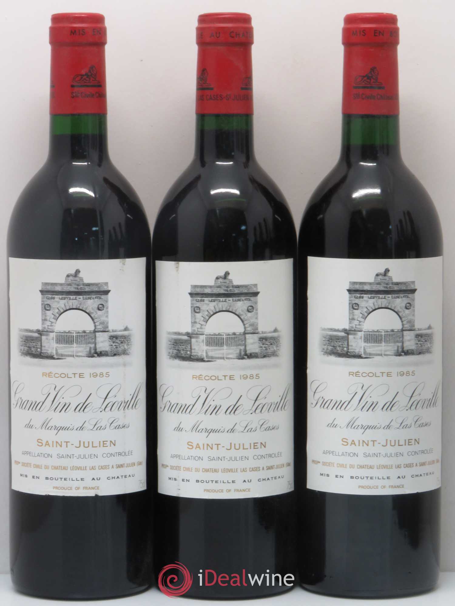 Château Léoville Las Cases 2ème Grand Cru Classé 1985 - Lot de 6 bouteilles - 2