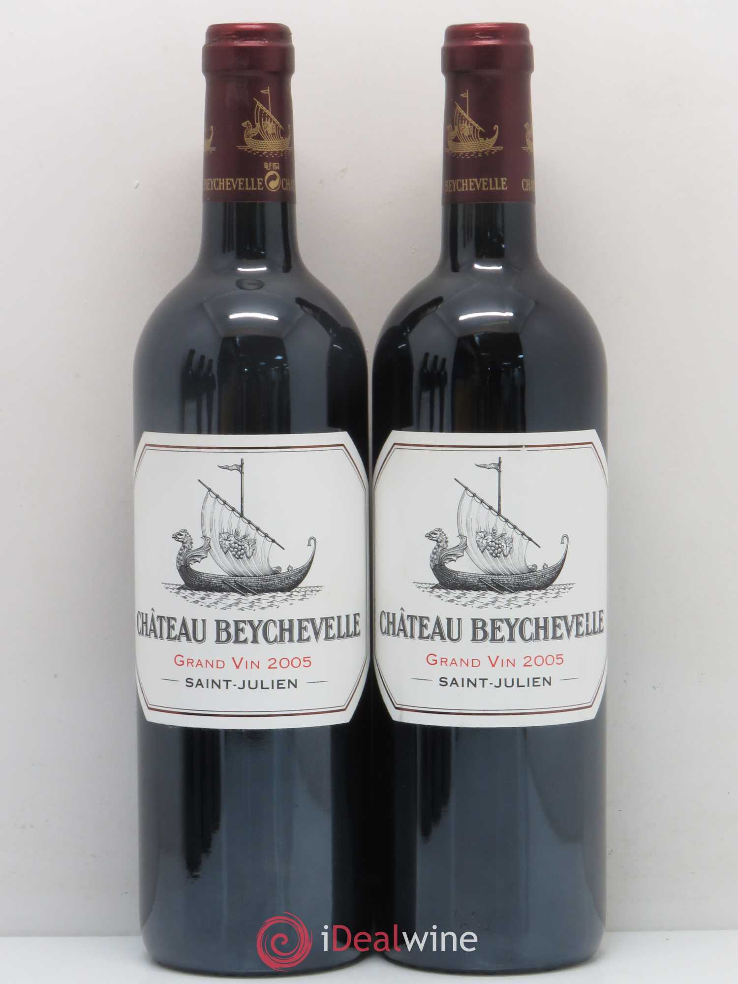 Château Beychevelle 4ème Grand Cru Classé 2005 - Lot de 5 bouteilles - 2