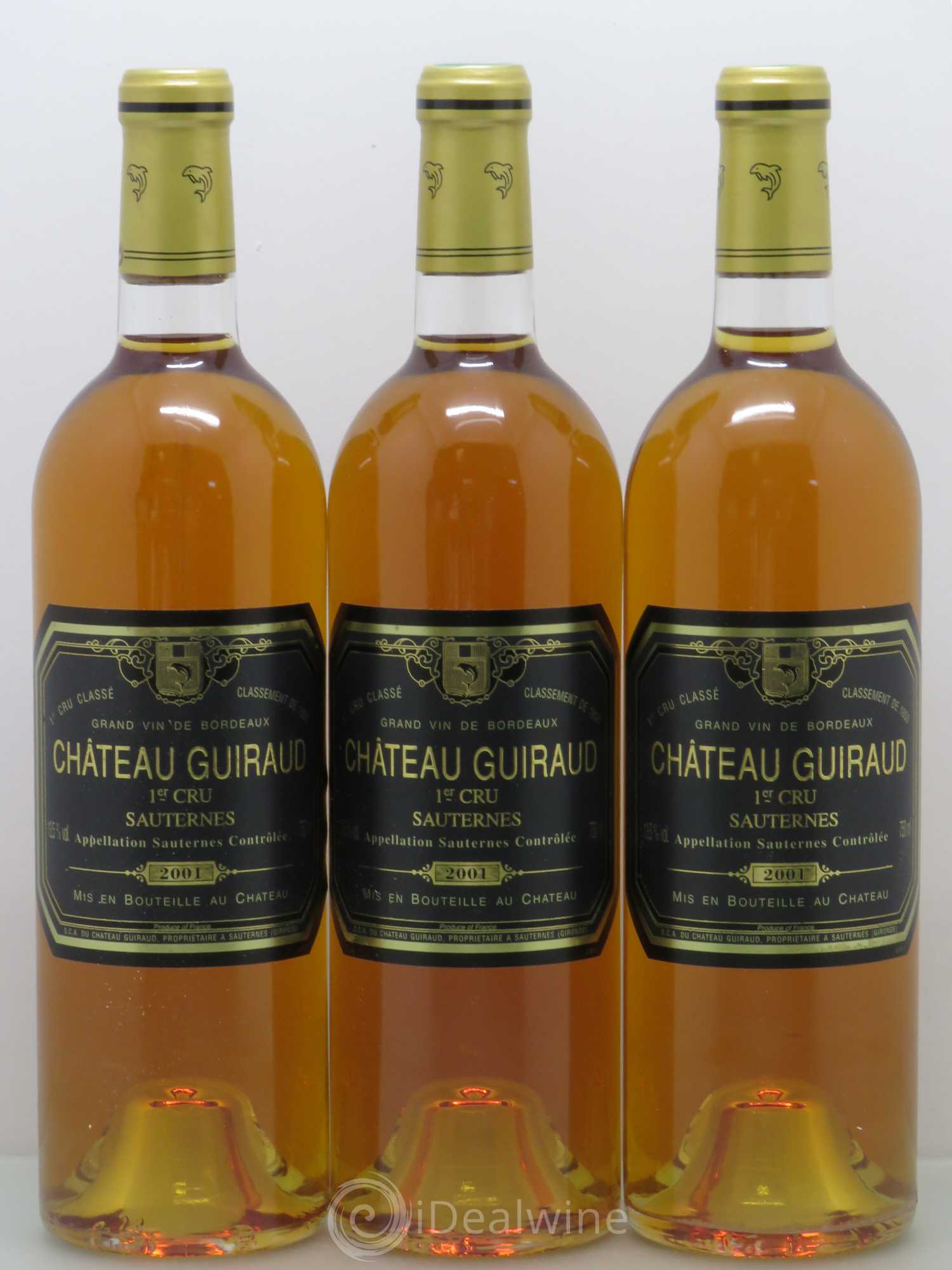 Château Guiraud 1er Grand Cru Classé 2001 - Lotto di 6 bottiglie - 2