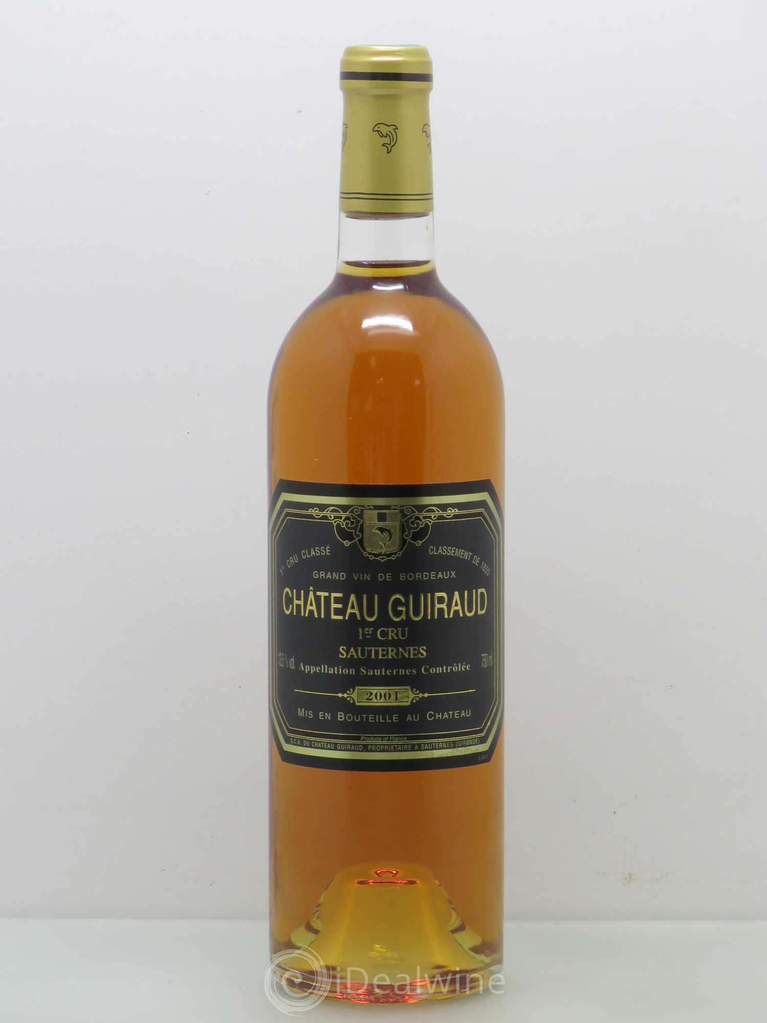 Château Guiraud 1er Grand Cru Classé 2001 - Lotto di 1 bottiglia - 0
