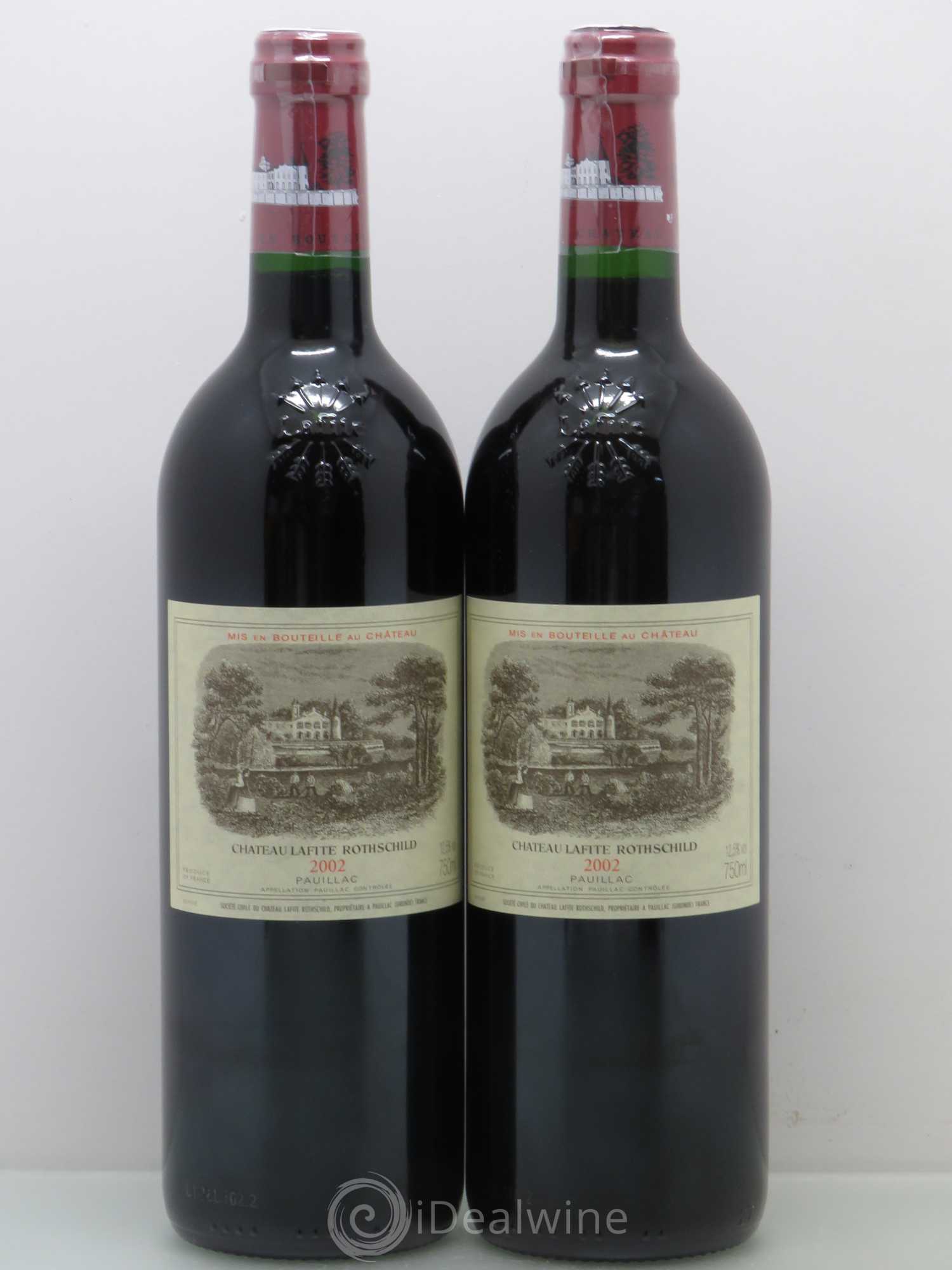 Château Lafite Rothschild 1er Grand Cru Classé 2002 - Lot de 5 bouteilles - 2