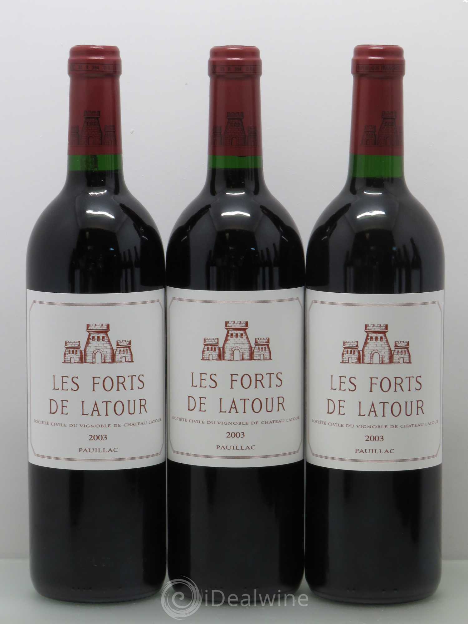 Les Forts de Latour Second Vin 2003 - Lot de 12 bouteilles - 1
