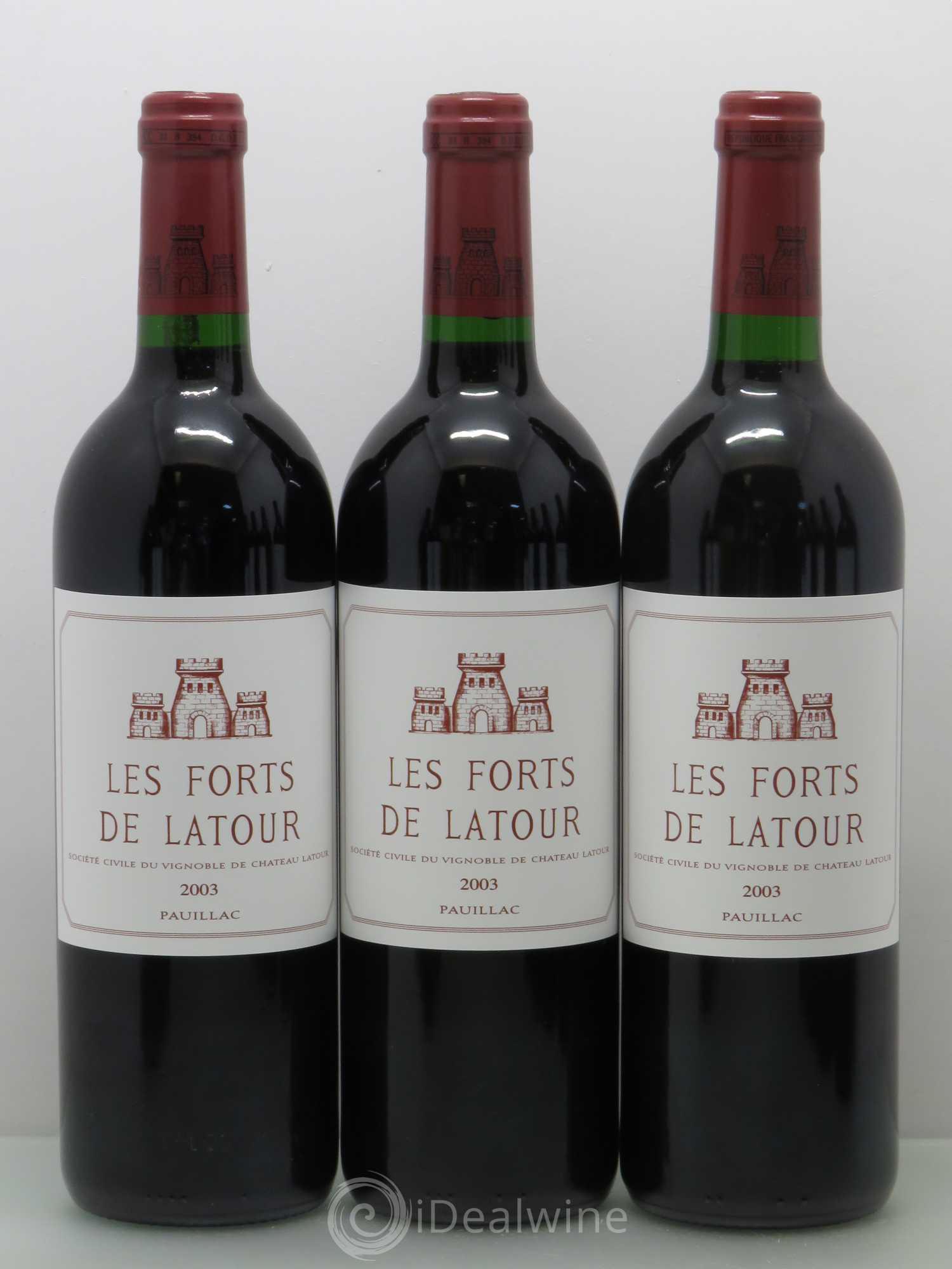 Les Forts de Latour Second Vin 2003 - Lot de 12 bouteilles - 2