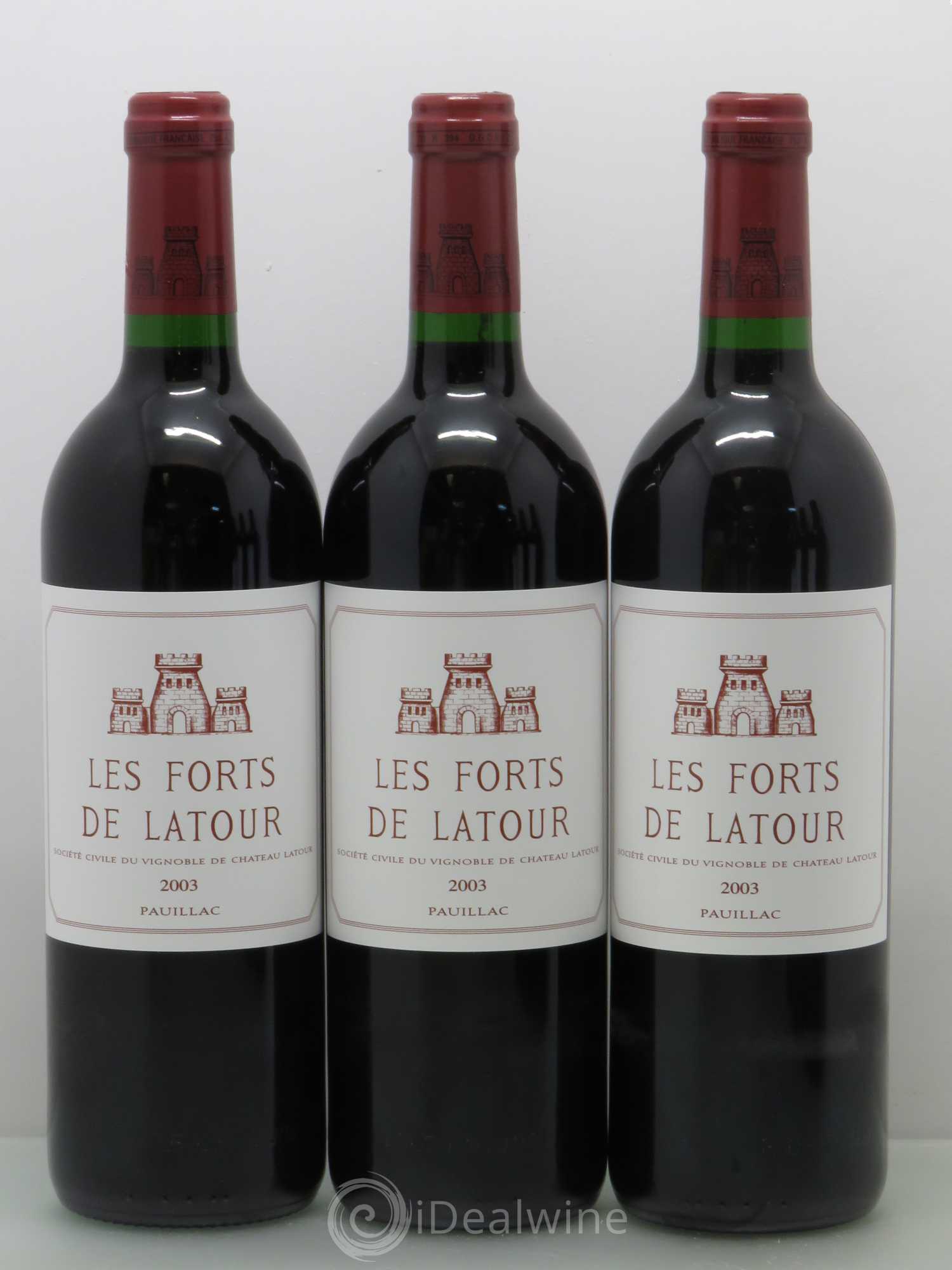 Les Forts de Latour Second Vin 2003 - Lot de 12 bouteilles - 4