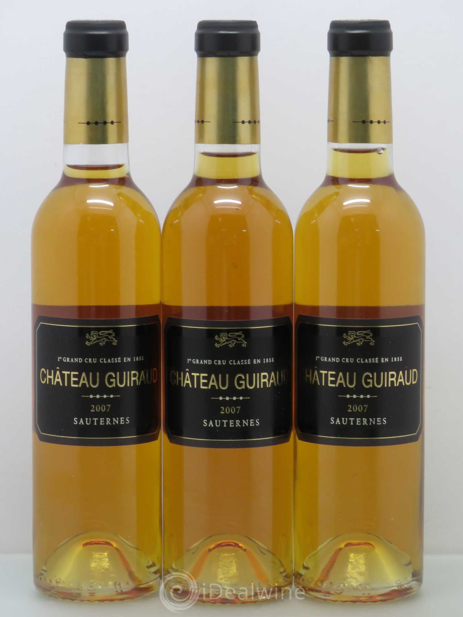 Château Guiraud 1er Grand Cru Classé 2007 - Posten von 6 Demi-Flaschen - 2