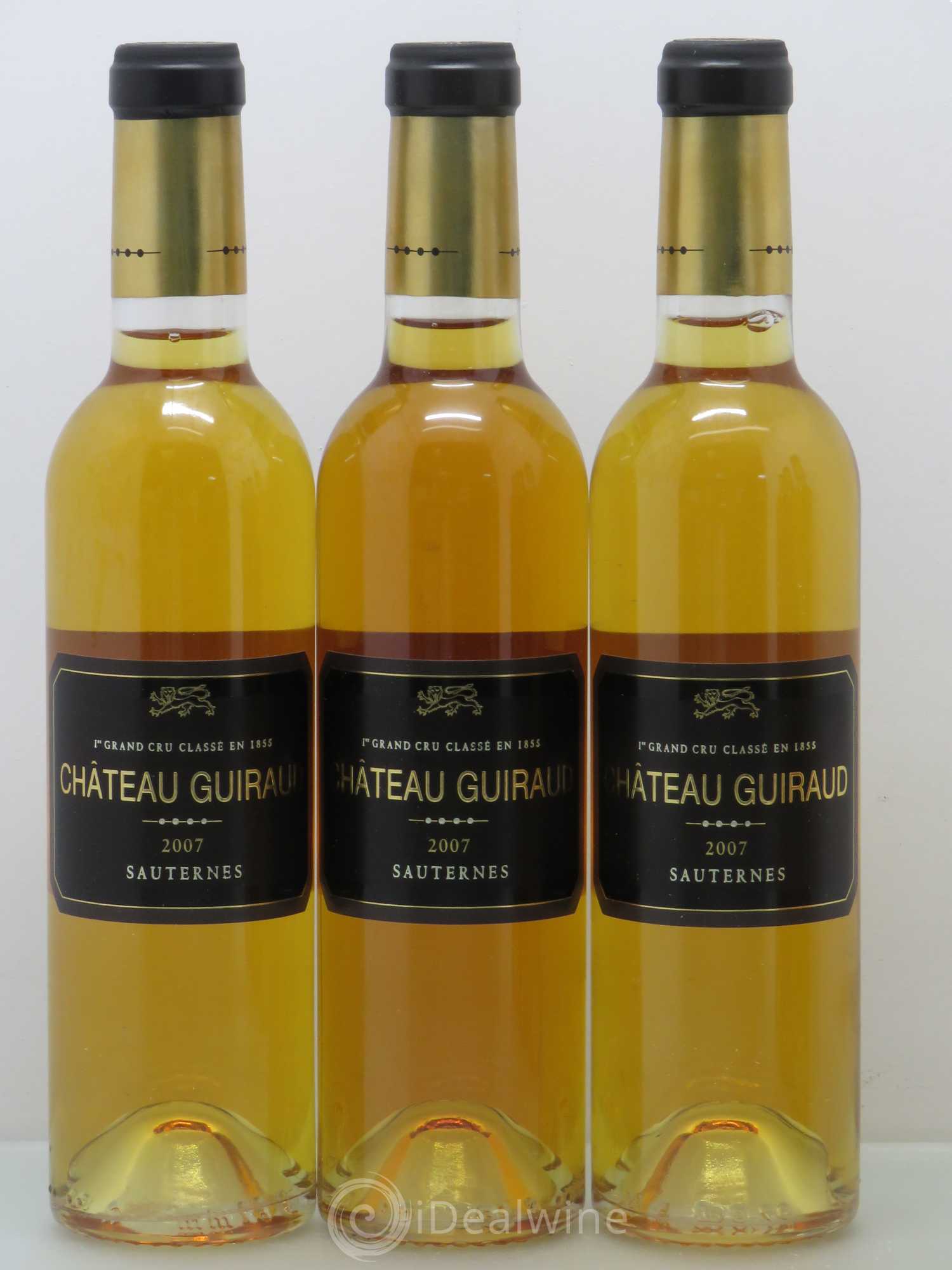 Château Guiraud 1er Grand Cru Classé 2007 - Posten von 6 Demi-Flaschen - 1
