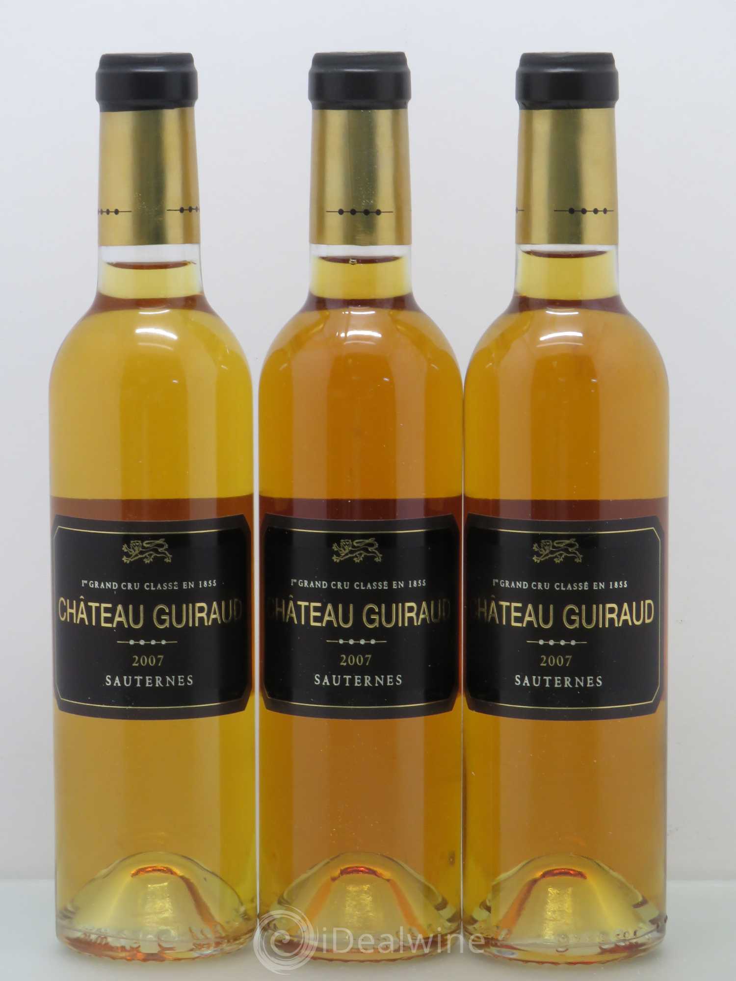 Château Guiraud 1er Grand Cru Classé 2007 - Posten von 6 Demi-Flaschen - 2