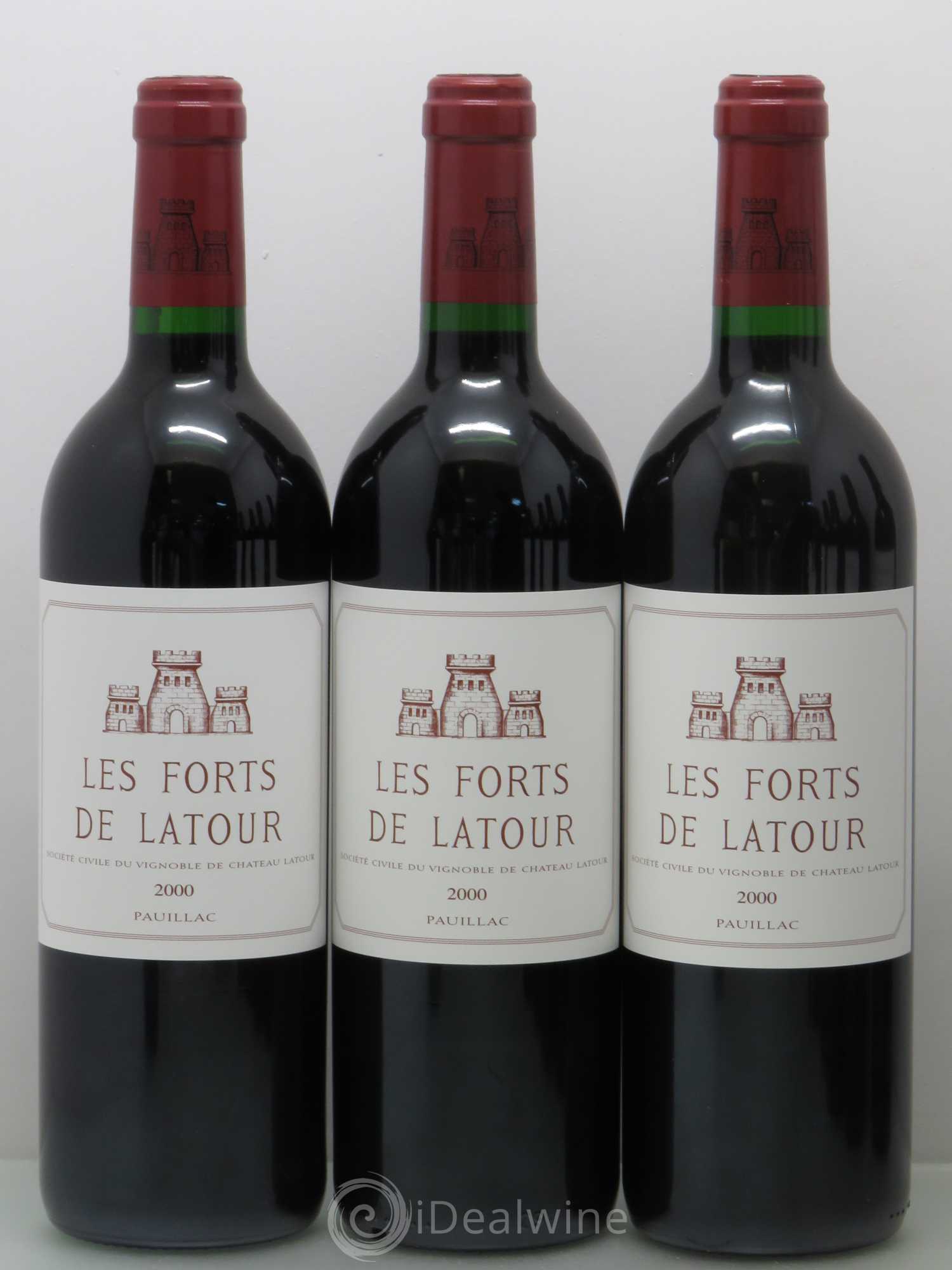 Les Forts de Latour Second Vin 2000 - Lot de 12 bouteilles - 2