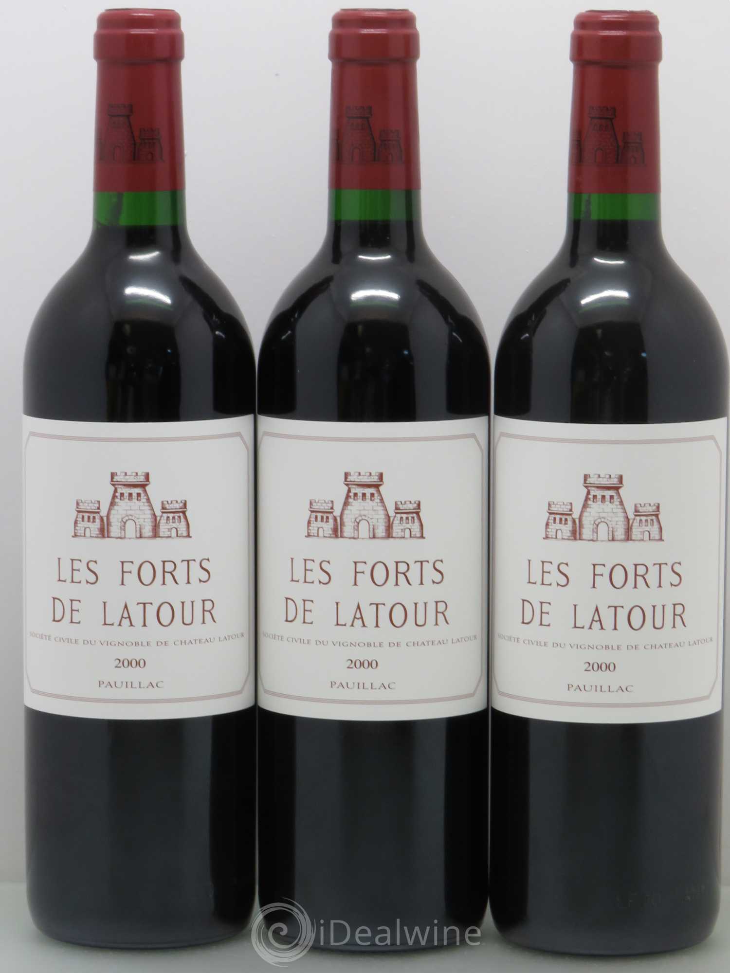 Les Forts de Latour Second Vin 2000 - Lot de 12 bouteilles - 4