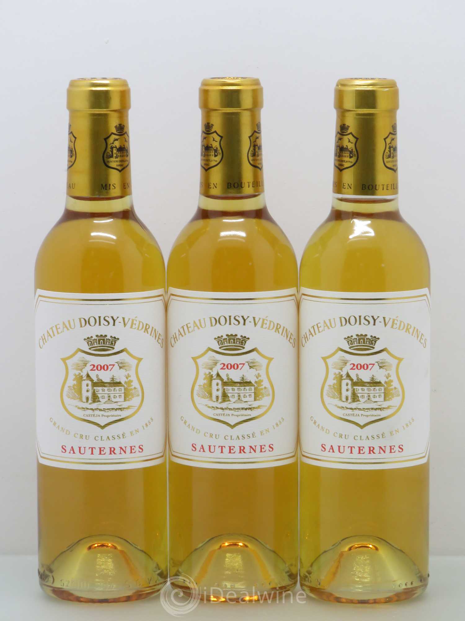 Château Doisy-Védrines 2ème Grand Cru Classé 2007 - Posten von 6 Demi-Flaschen - 2