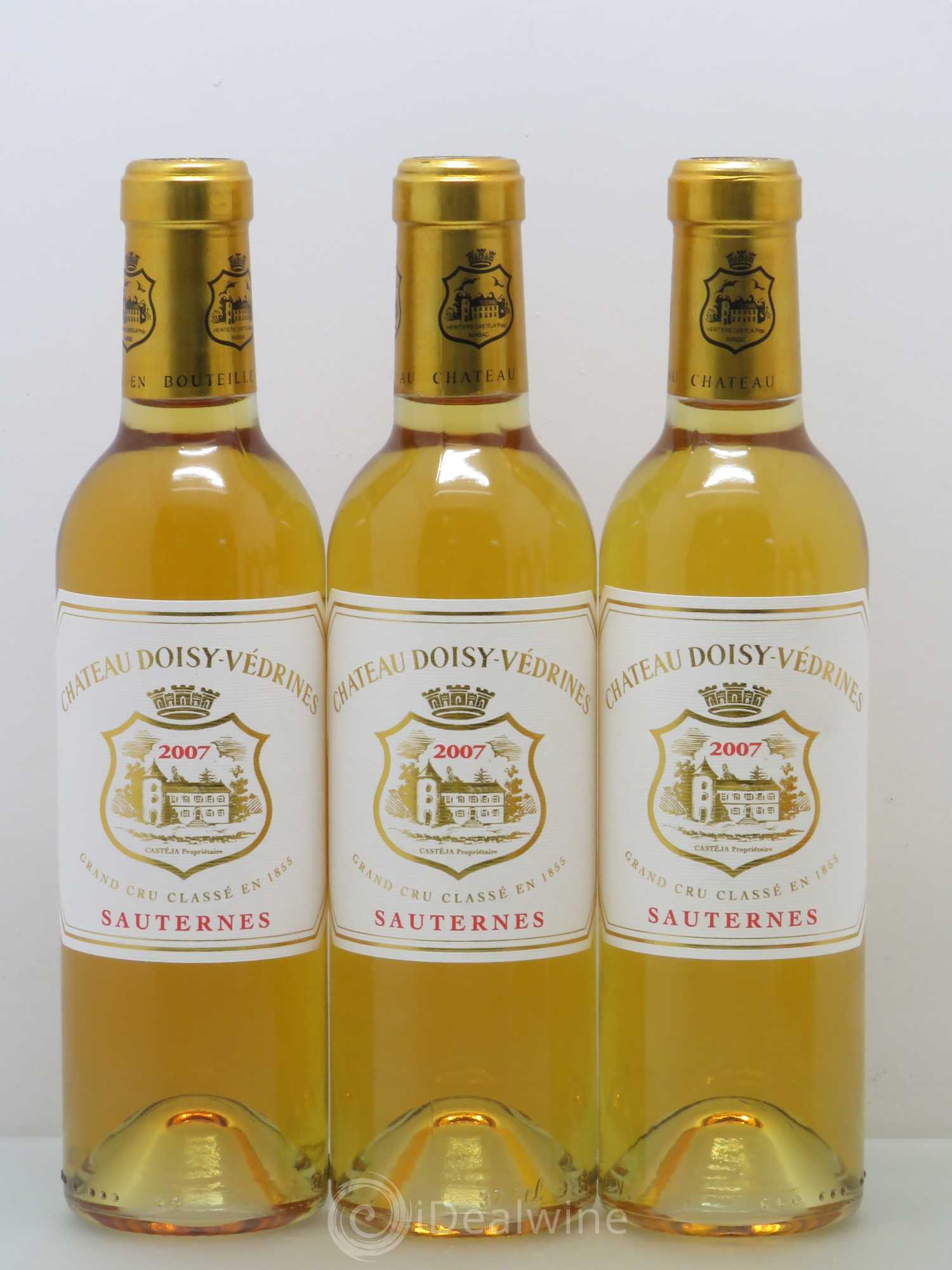Château Doisy-Védrines 2ème Grand Cru Classé 2007 - Posten von 6 Demi-Flaschen - 1