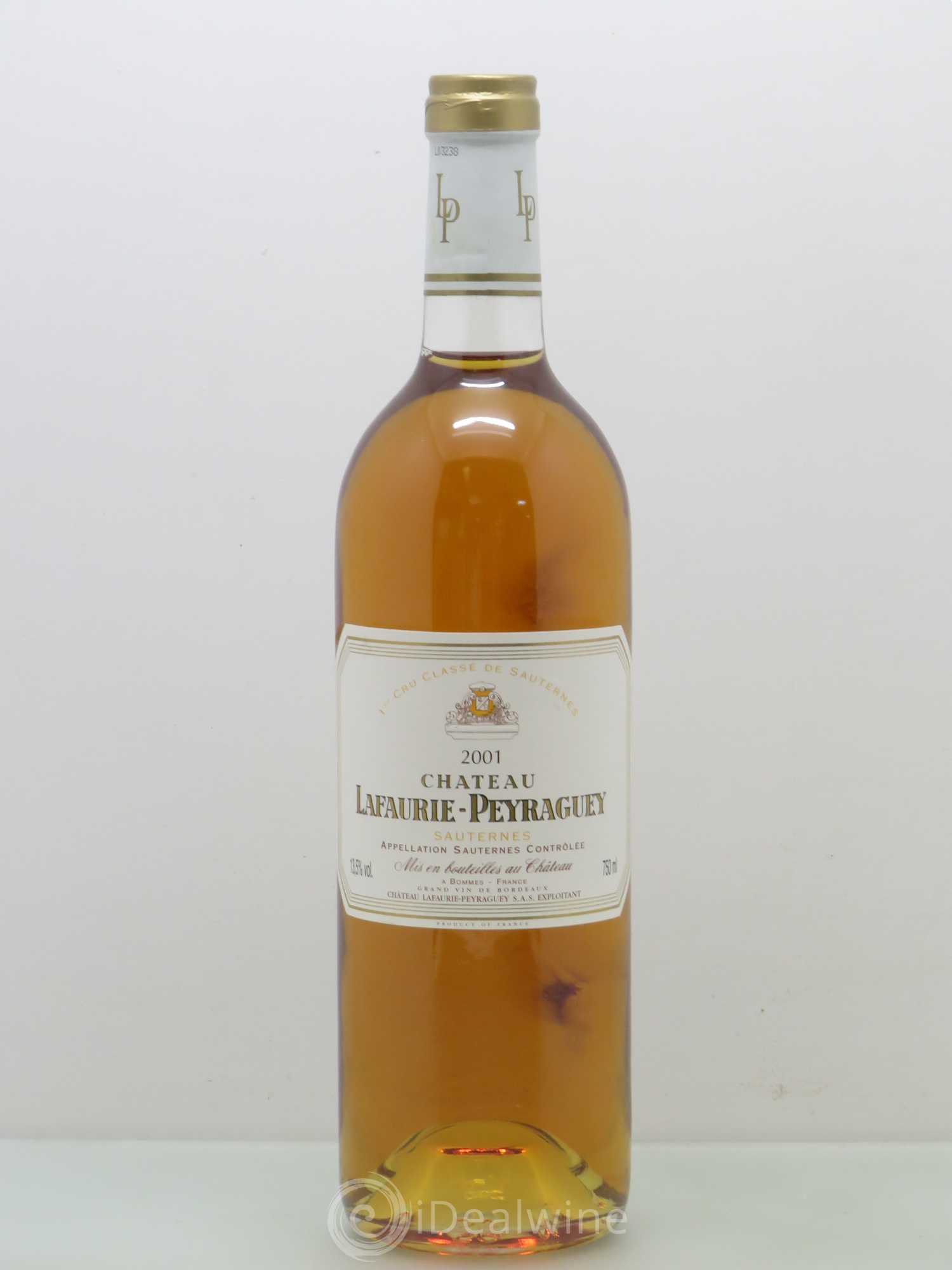 Château Lafaurie-Peyraguey 1er Grand Cru Classé 2001 - Lotto di 1 bottiglia - 0