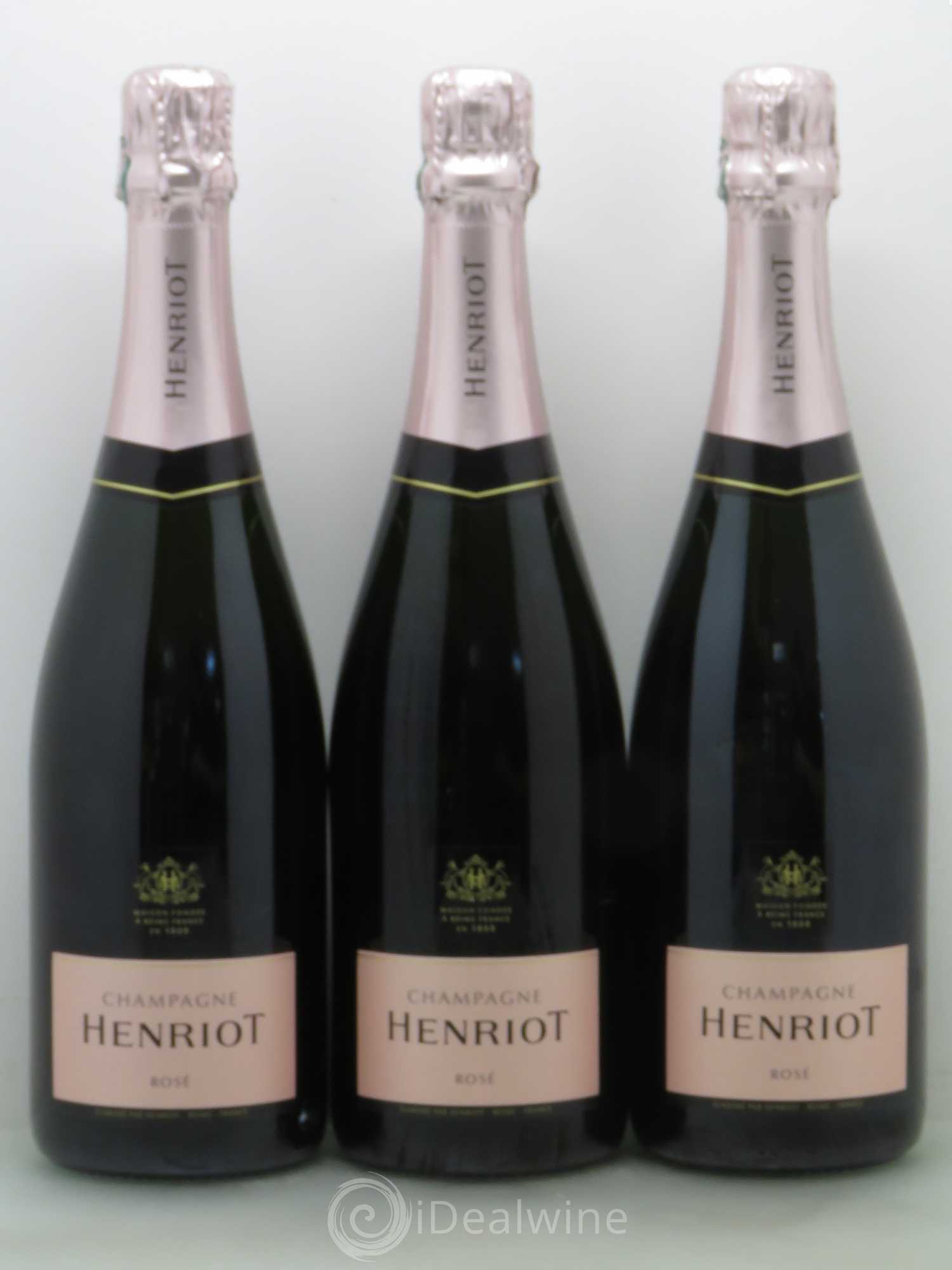 Rosé Brut Henriot - Lot de 6 bouteilles - 1