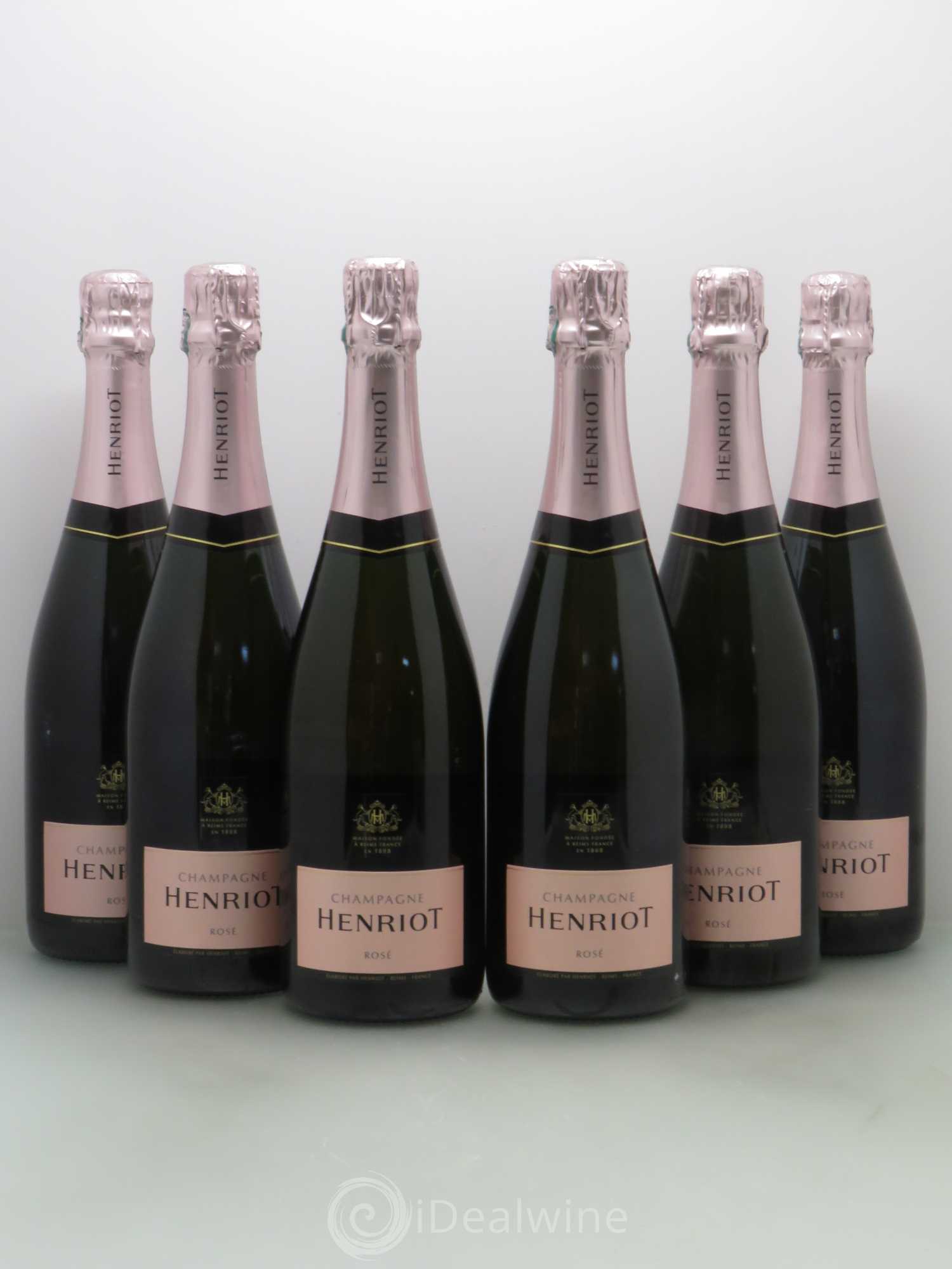 Rosé Brut Henriot - Lot de 6 bouteilles - 0