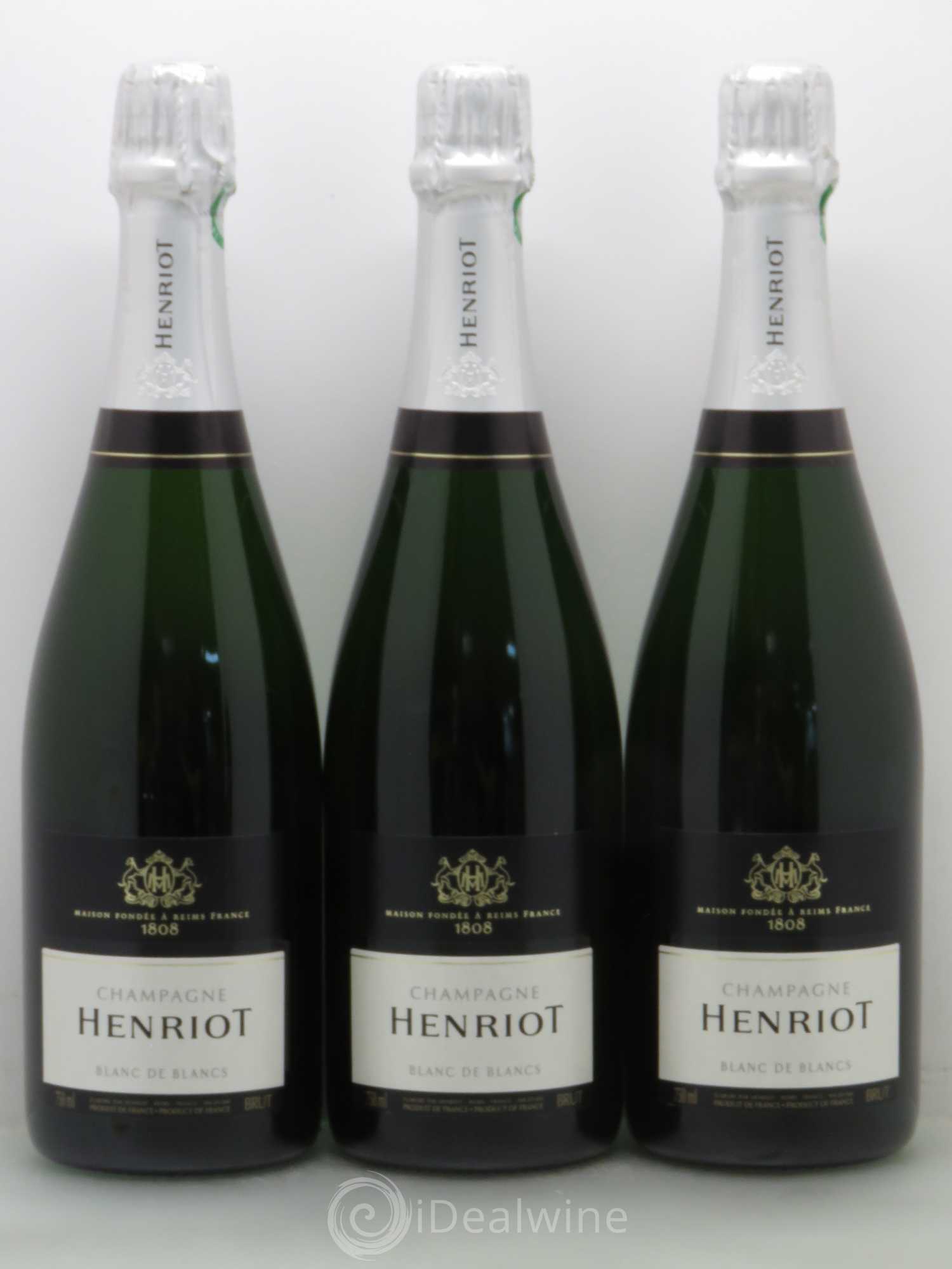 Blanc de Blancs Henriot - Lot de 3 bouteilles - 0