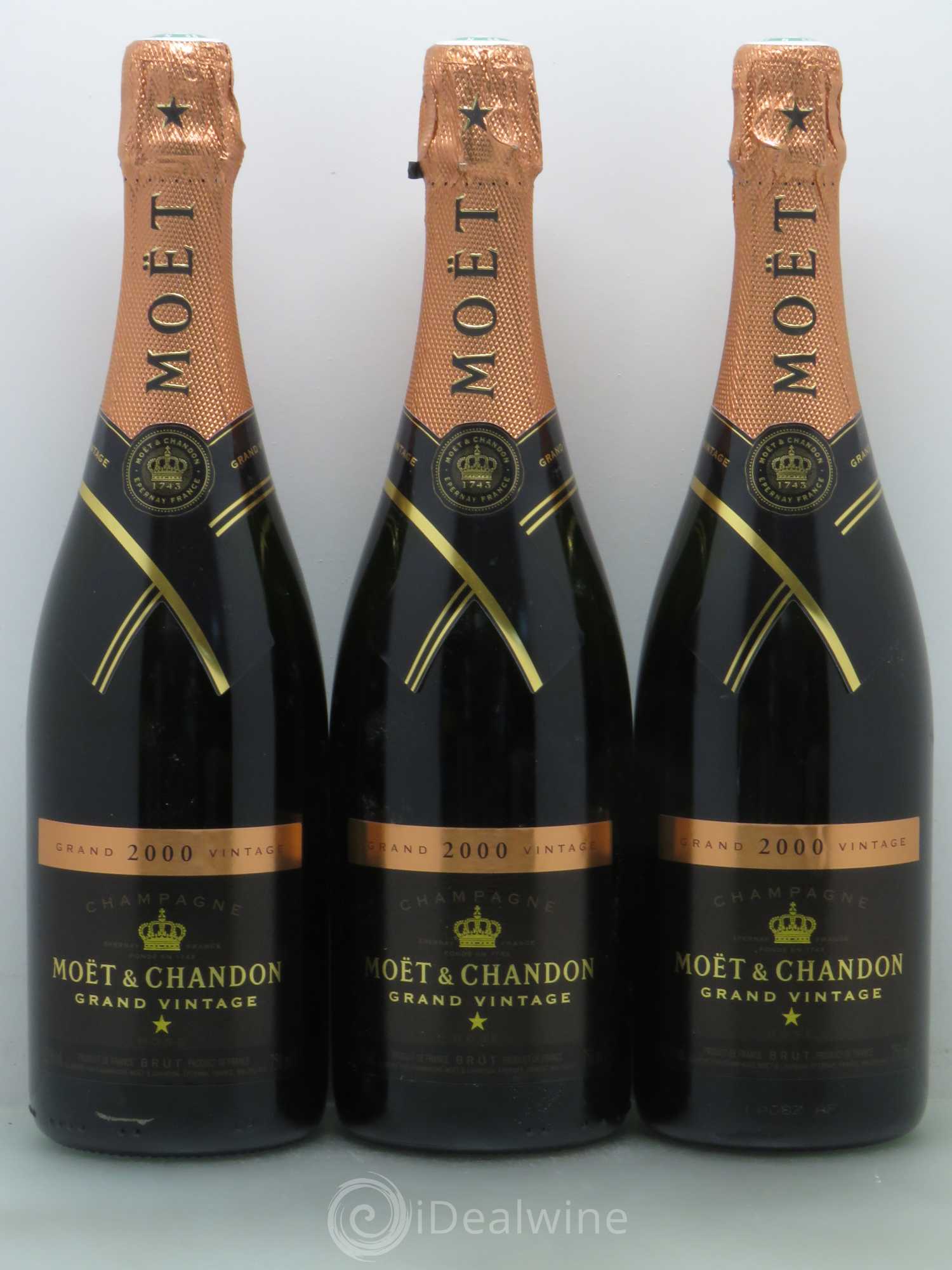 Champagne - Moët & Chandon Grand Vintage 2000 - Posten von 6 Flaschen - 2