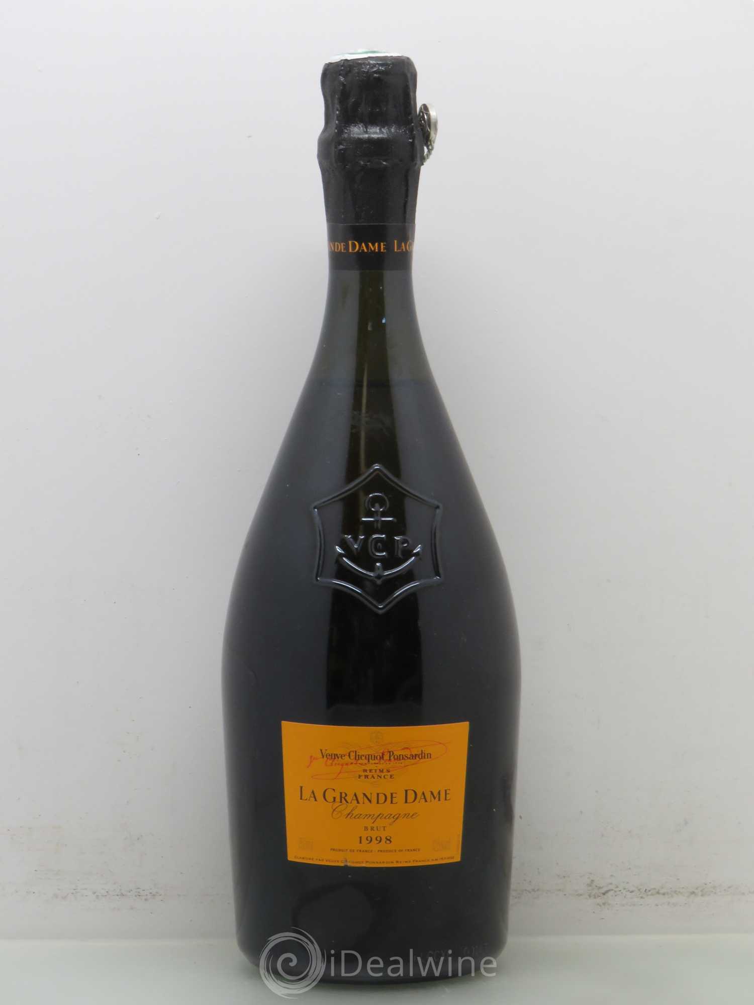 La Grande Dame Veuve Clicquot 1998 - Lot de 1 bouteille - 0