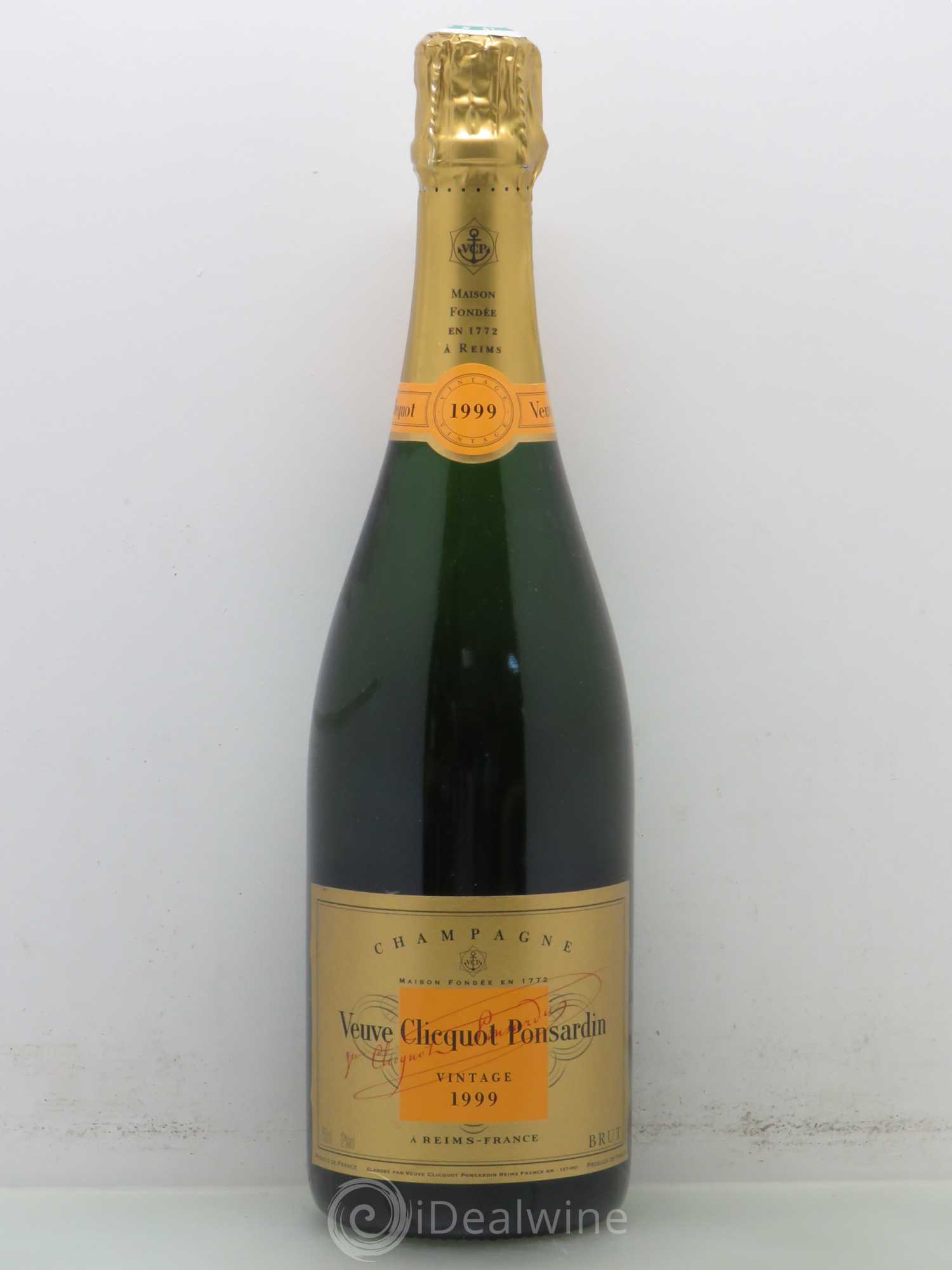 Vintage Veuve Clicquot 1999 - Lot de 1 bouteille - 0