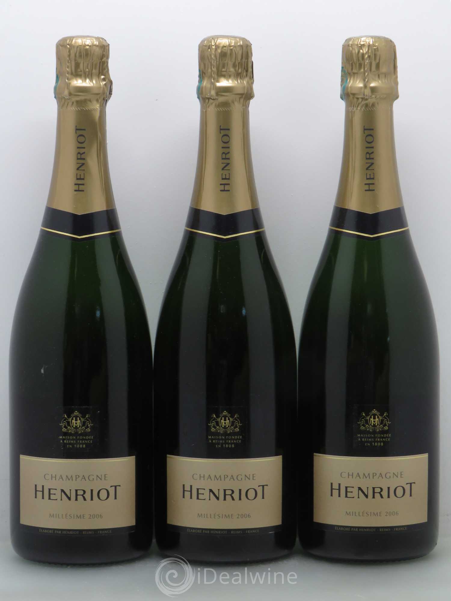 Brut Millésimé Henriot 2006 - Lot de 6 bouteilles - 1