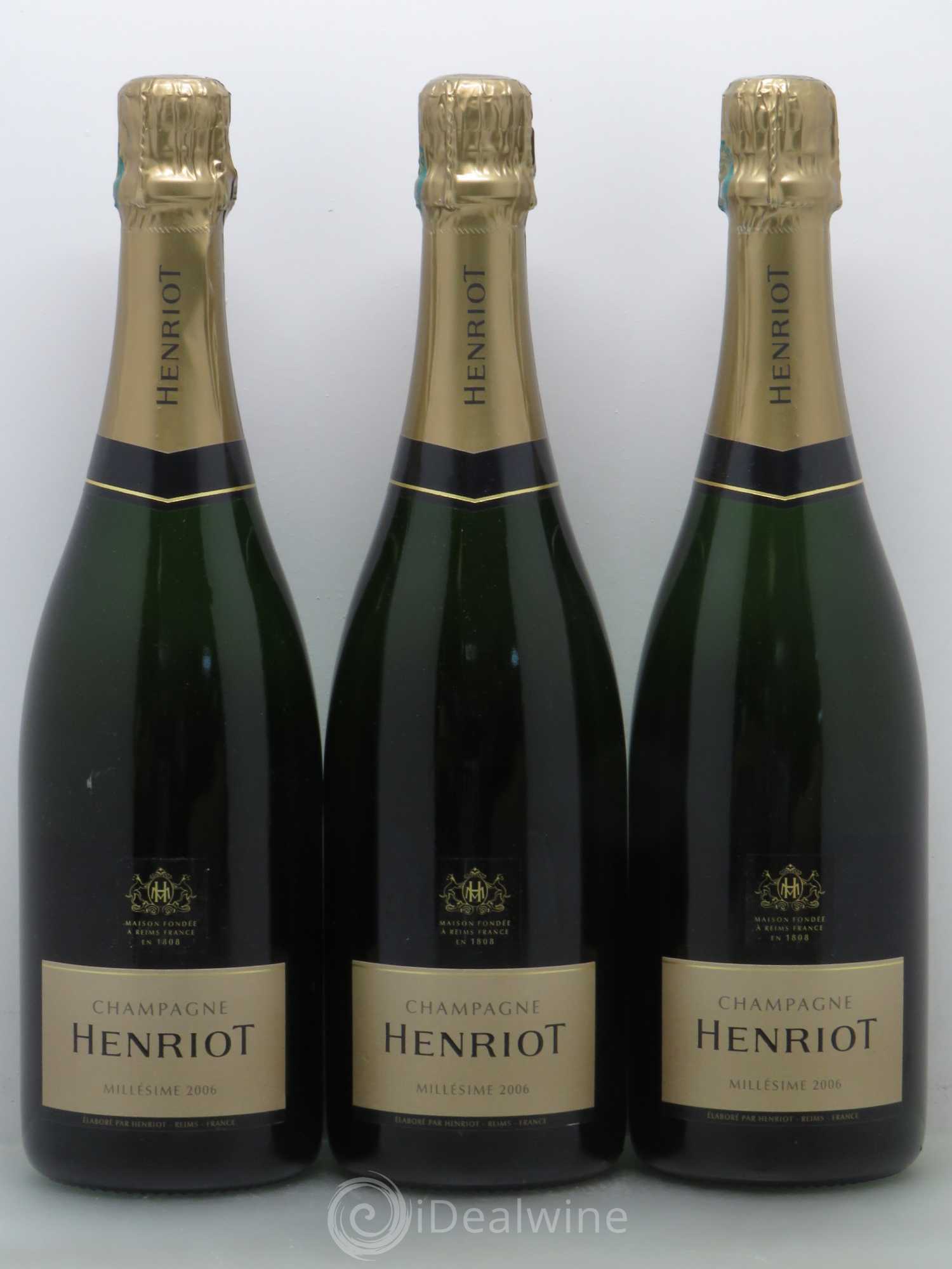 Brut Millésimé Henriot 2006 - Lot de 6 bouteilles - 2