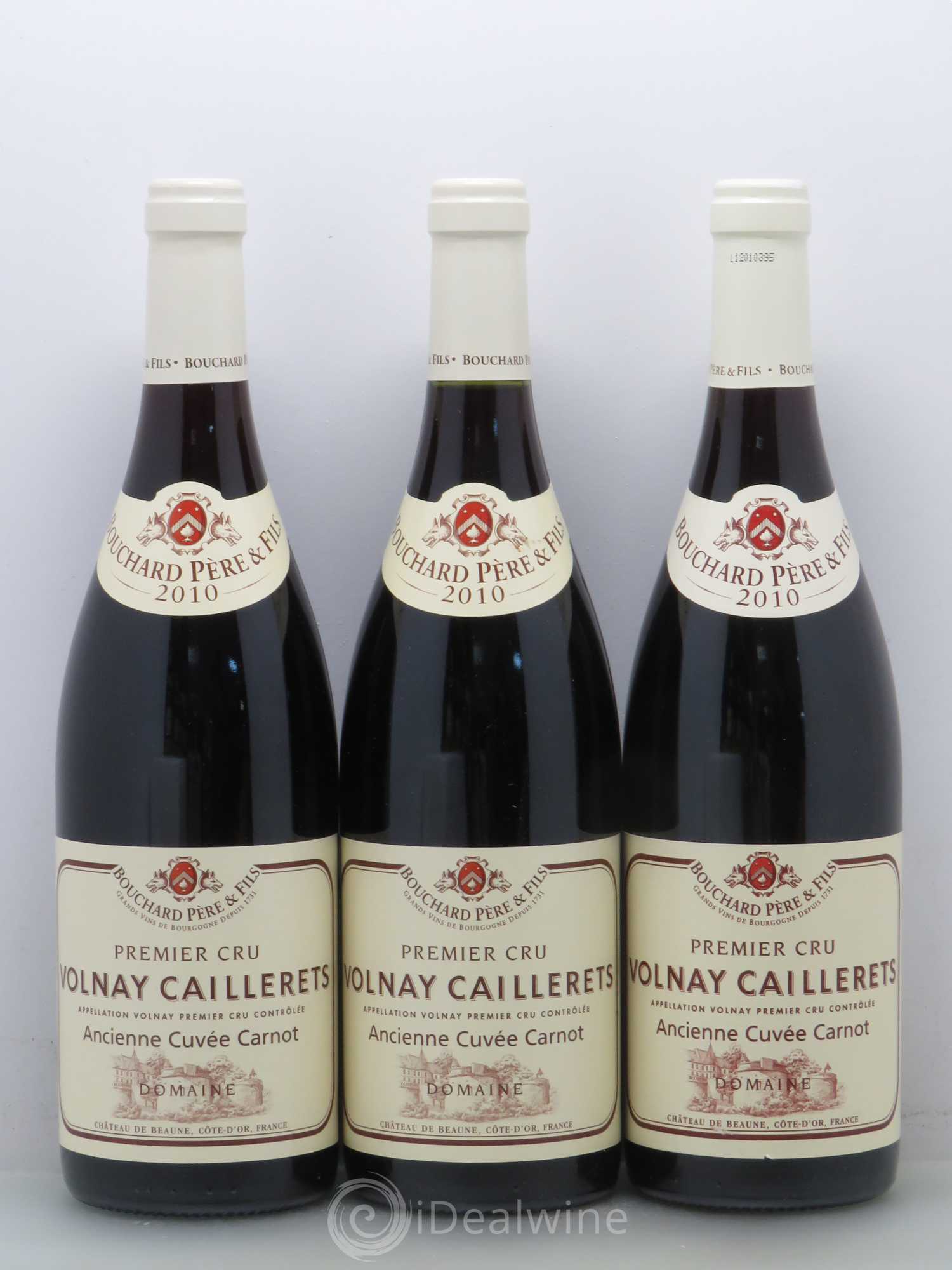 Volnay 1er Cru Bouchard Père et Fils Caillerets ancienne cuvée Carnot 2010 - Posten von 12 Flaschen - 4