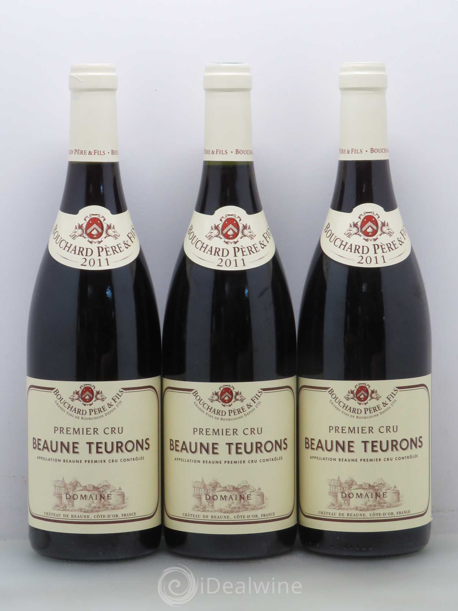 Beaune 1er Cru Teurons Bouchard Père & Fils 2011 - Lot de 3 bouteilles - 0