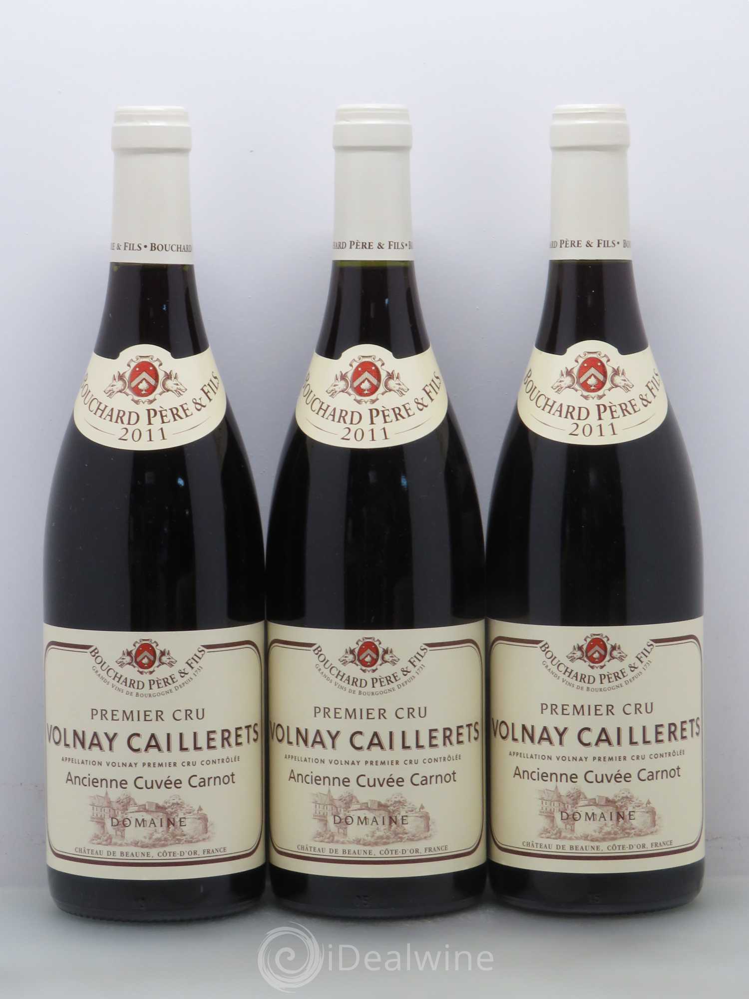 Volnay 1er Cru Bouchard Père et Fils Caillerets ancienne cuvée Carnot 2011 - Posten von 12 Flaschen - 1