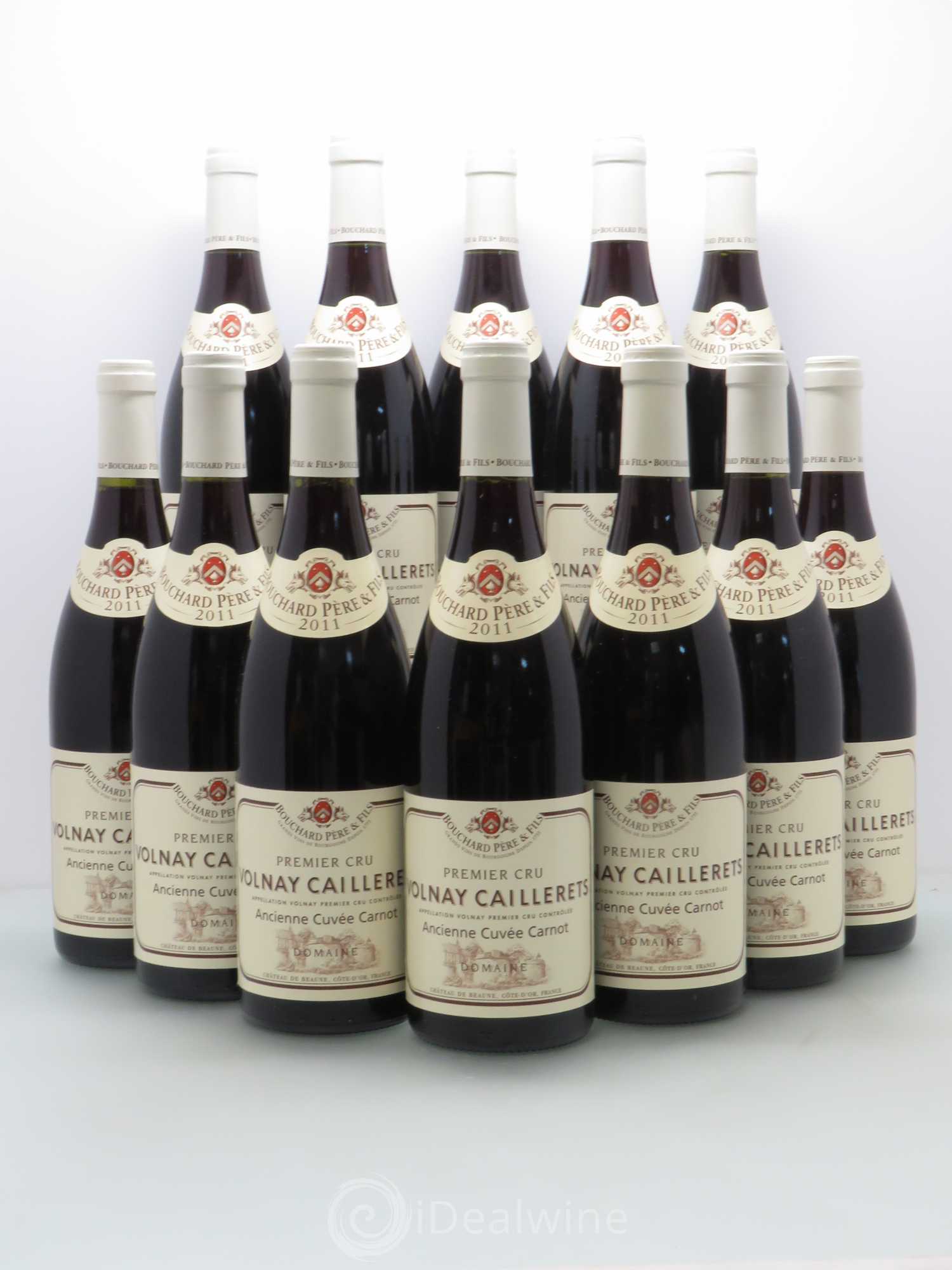 Volnay 1er Cru Bouchard Père et Fils Caillerets ancienne cuvée Carnot 2011 - Posten von 12 Flaschen - 0
