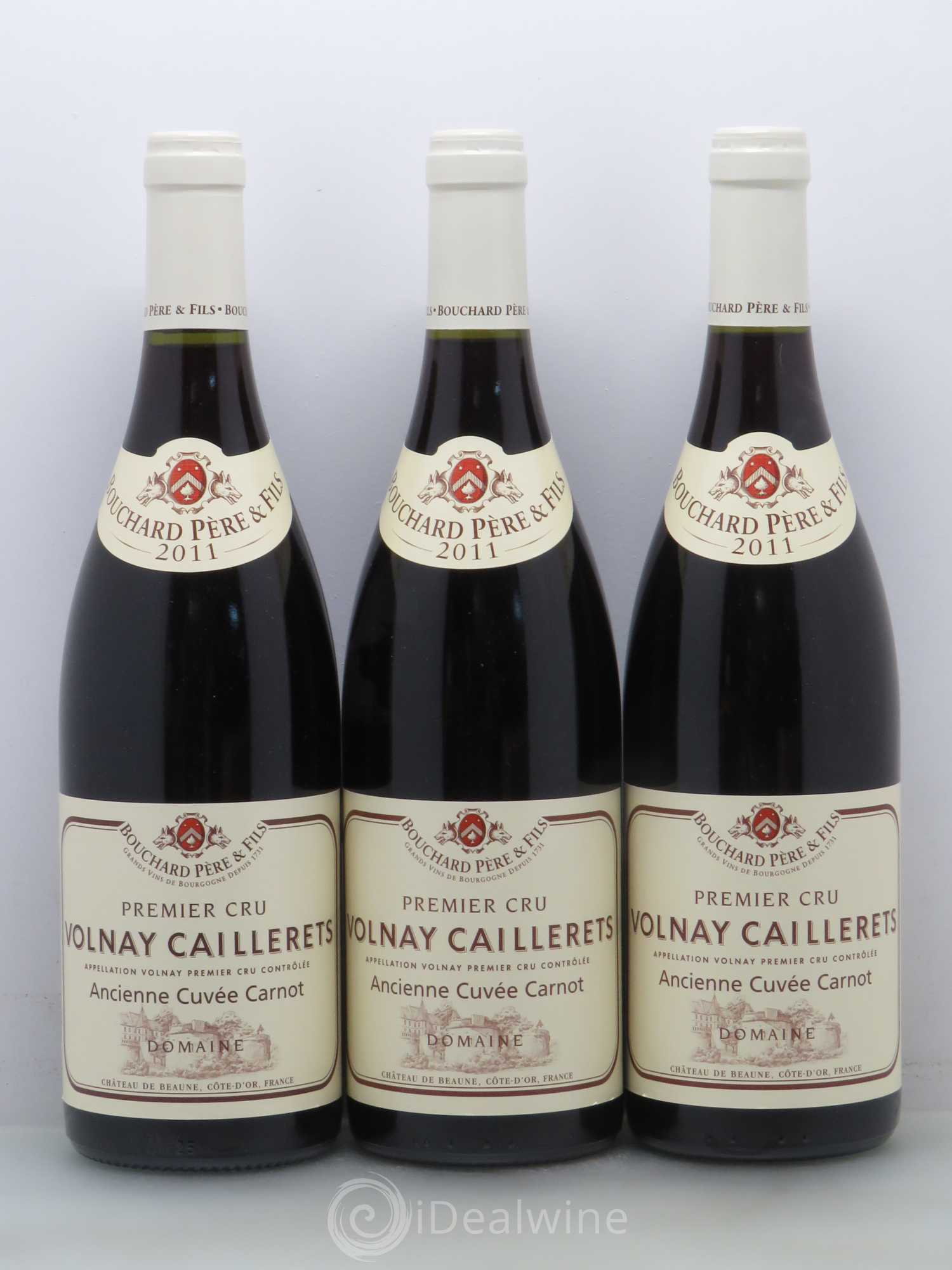 Volnay 1er Cru Bouchard Père et Fils Caillerets ancienne cuvée Carnot 2011 - Posten von 6 Flaschen - 2