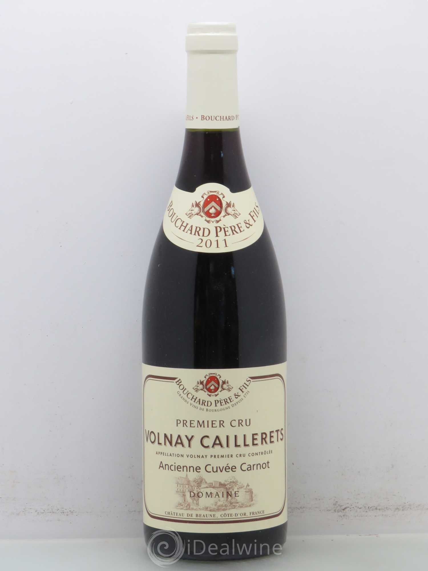 Volnay 1er Cru Caillerets - Ancienne Cuvée Carnot Bouchard Père & Fils 2011 - Lot de 1 bouteille - 0