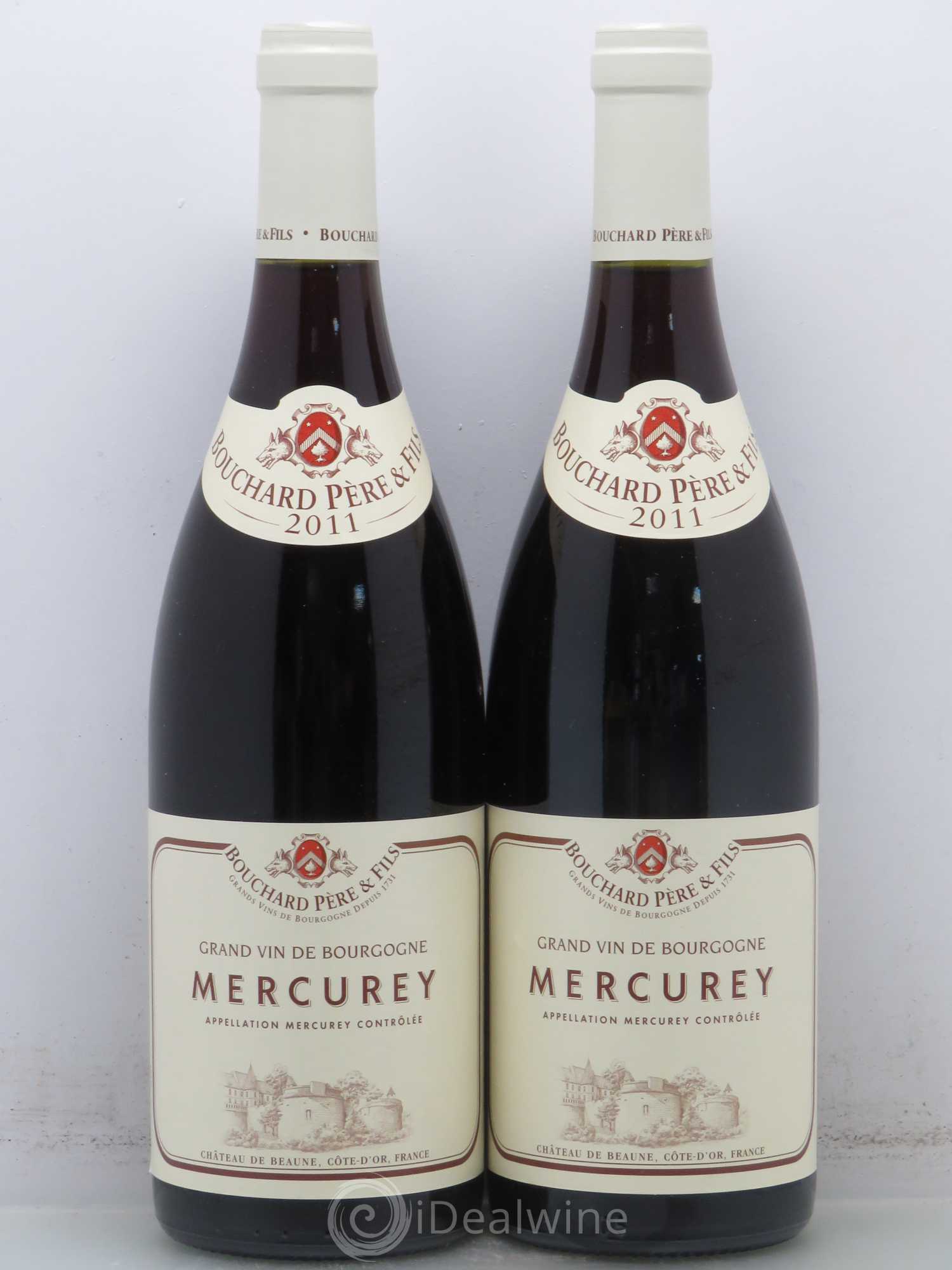 Mercurey Bouchard Père & Fils 2011 - Lot de 2 bouteilles - 0