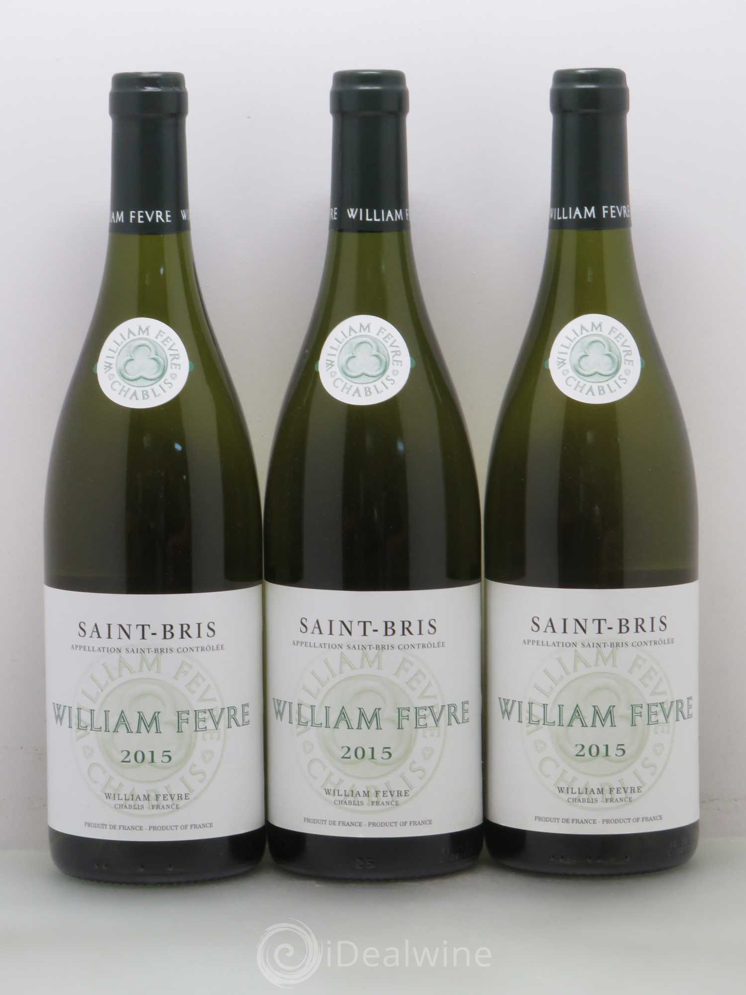 Bourgogne Sauvignon de Saint Bris William Fèvre (sans prix de réserve) 2015 - Posten von 5 Flaschen - 1