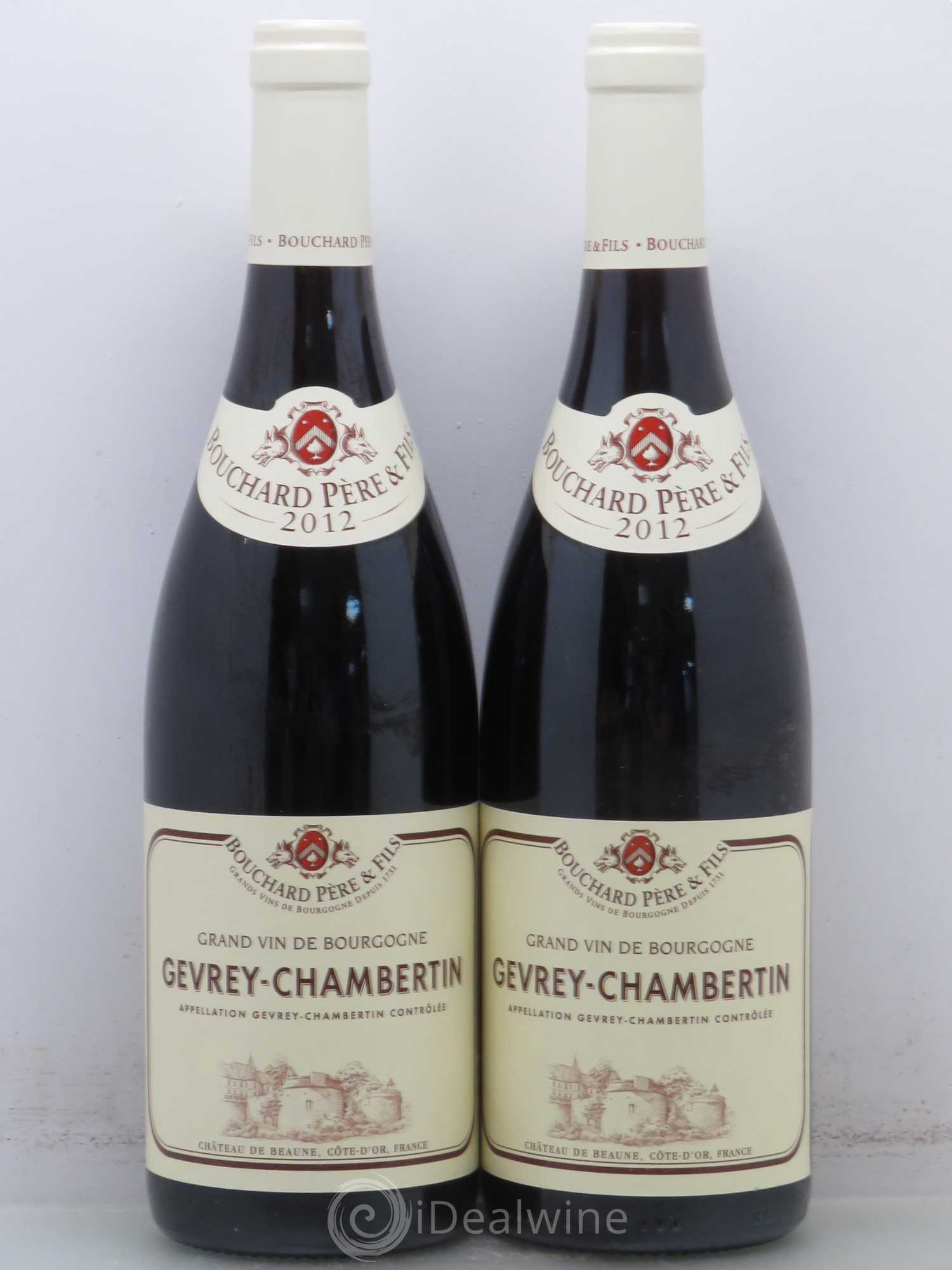Gevrey-Chambertin Bouchard Père et Fils 2012 - Lot de 2 bouteilles - 0