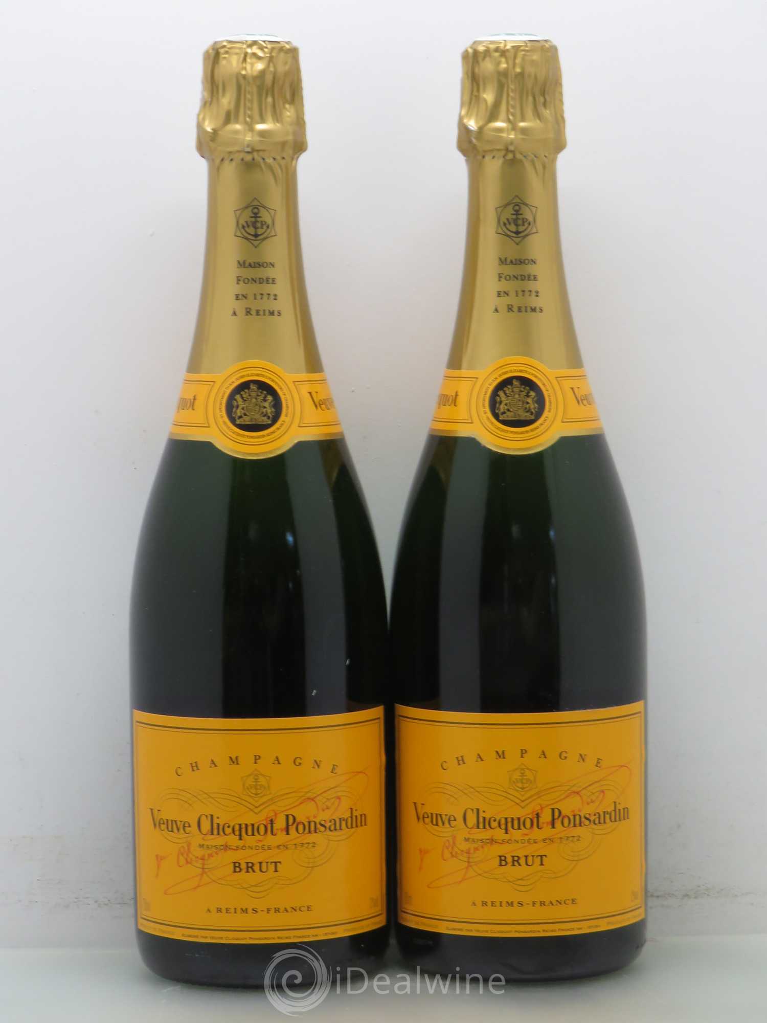 Champagne Veuve Clicquot Brut - Posten von 2 Flaschen - 0