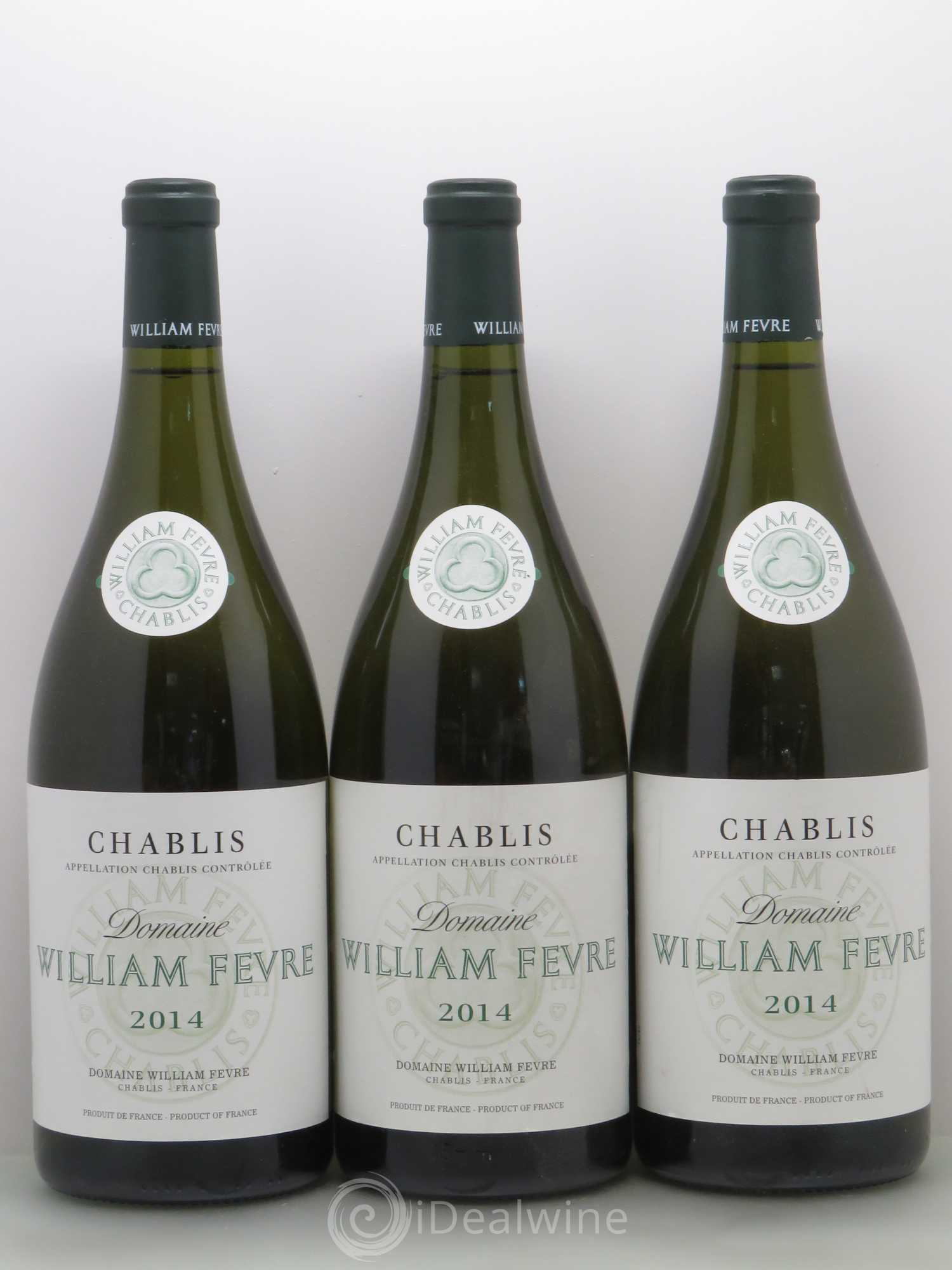 Chablis William Fèvre 2014 - Posten von 6 Magnum - 1