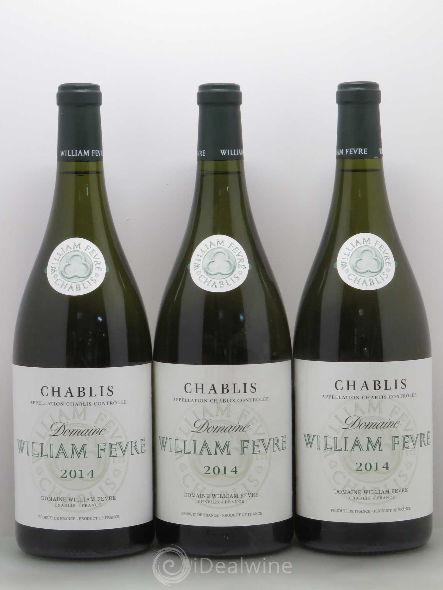 Chablis William Fèvre 2014 - Posten von 6 Magnum - 2