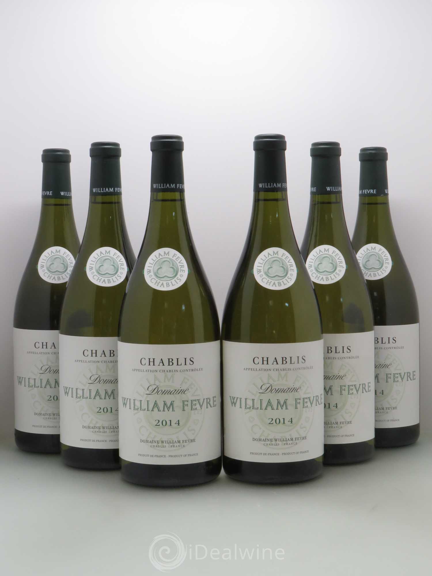 Chablis William Fèvre 2014 - Posten von 6 Magnum - 0