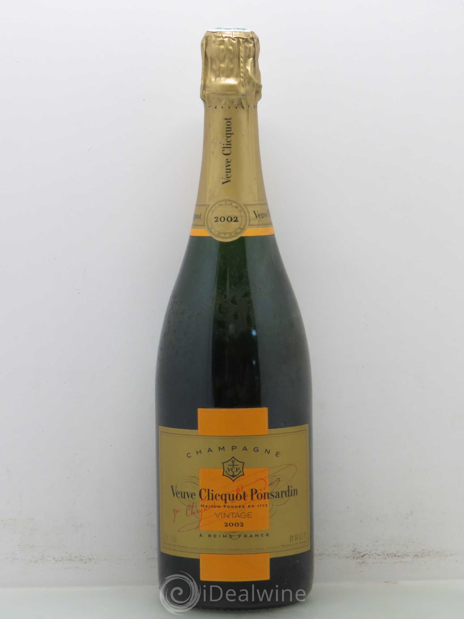 Champagne Veuve Clicquot Vintage 2002 - Posten von 1 Flasche - 0