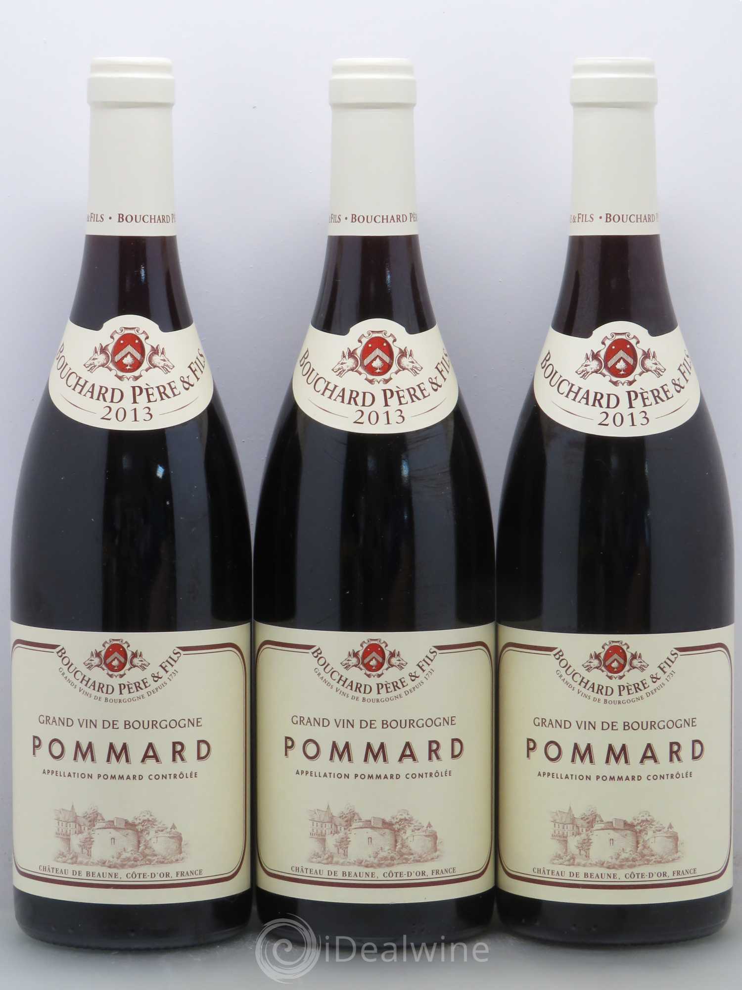 Pommard Bouchard Père & Fils 2013 - Lot de 3 bouteilles - 0