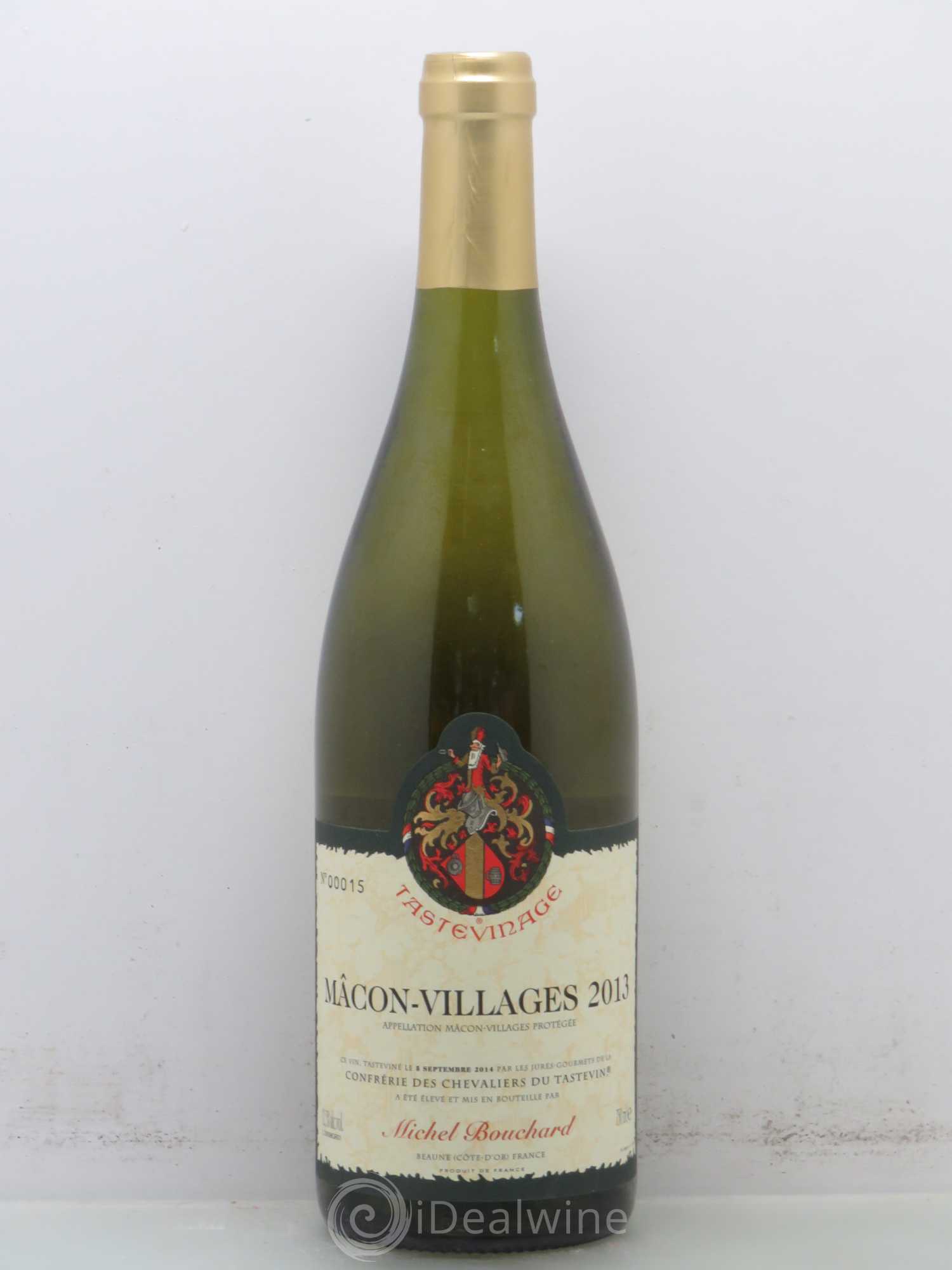 Mâcon Village - Michel Bouchard tastevinage (sans prix de réserve) 2013 - Posten von 1 Flasche - 0