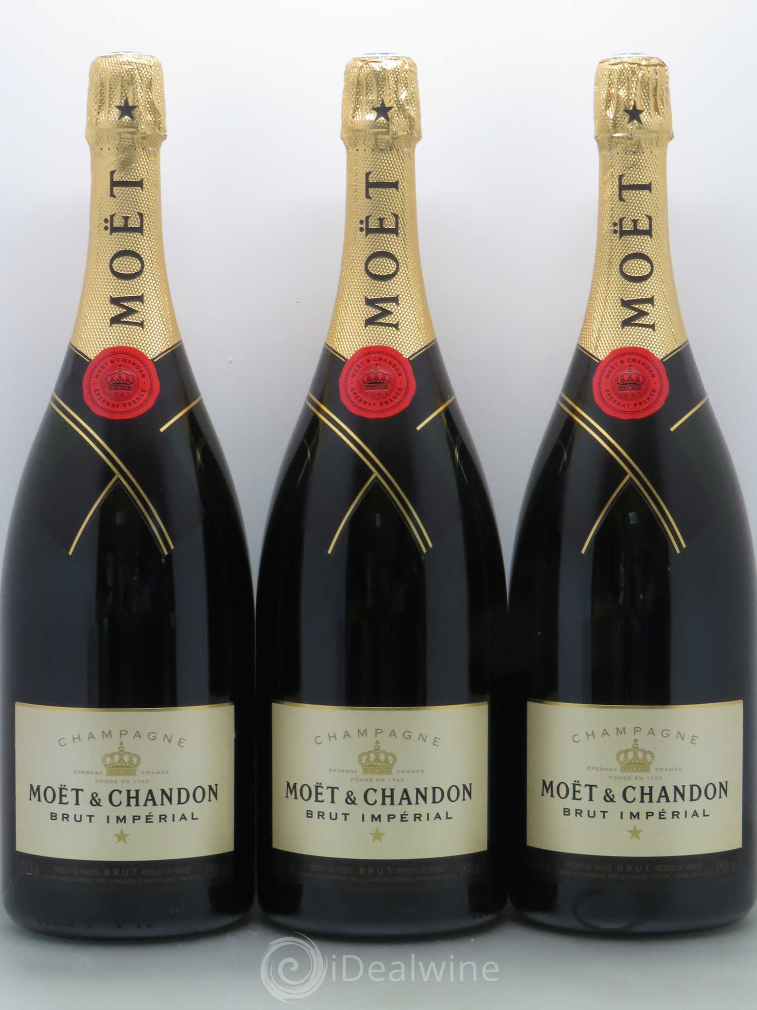 Impérial Brut Moët et Chandon - Lot de 3 magnums - 0