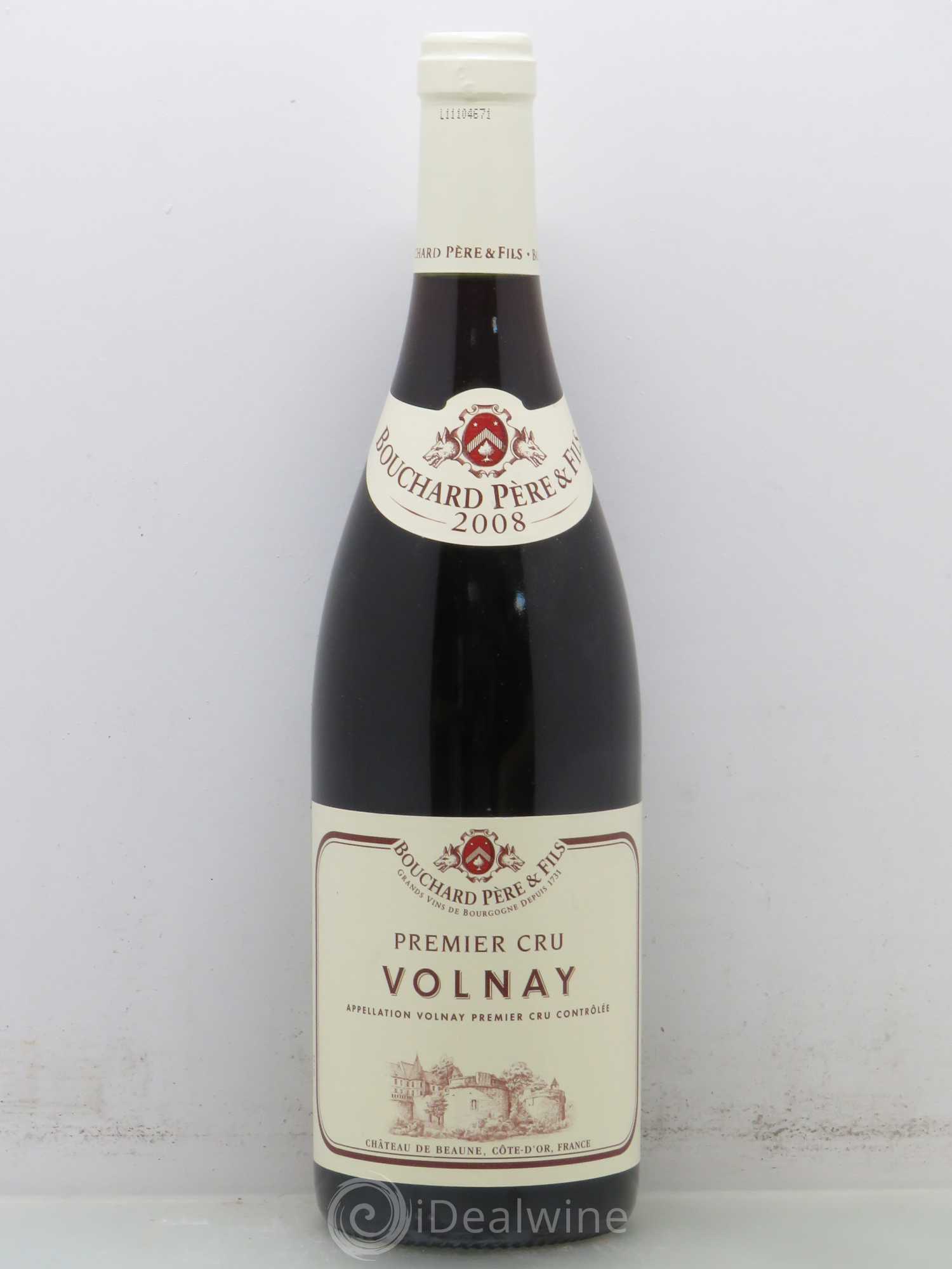 Volnay 1er Cru Bouchard Père et Fils 2008 - Lot de 1 bouteille - 0