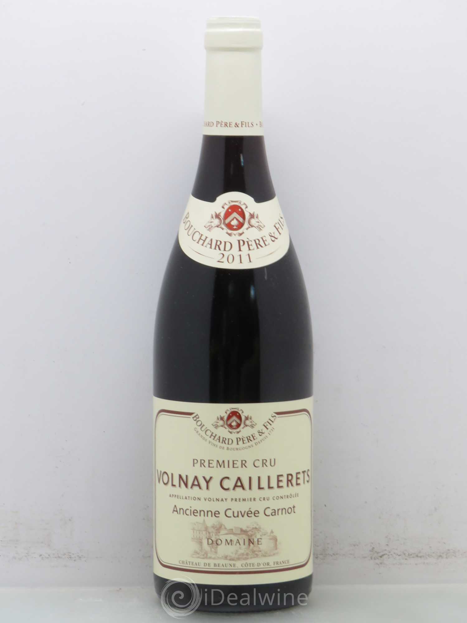 Volnay 1er Cru Caillerets - Ancienne Cuvée Carnot Bouchard Père & Fils 2011 - Lot de 1 bouteille - 0