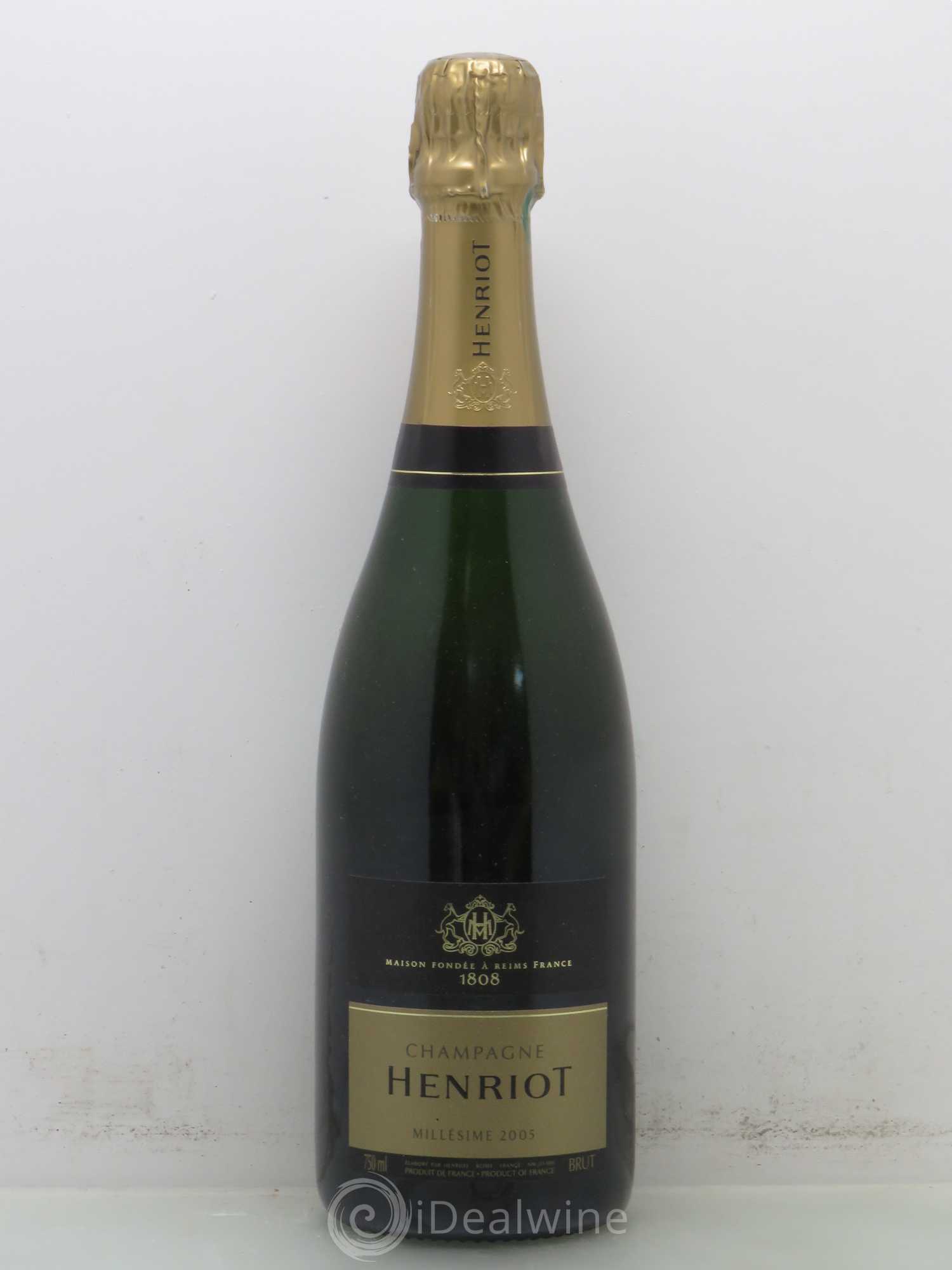 Brut Millésimé Henriot 2005 - Lot de 1 bouteille - 0