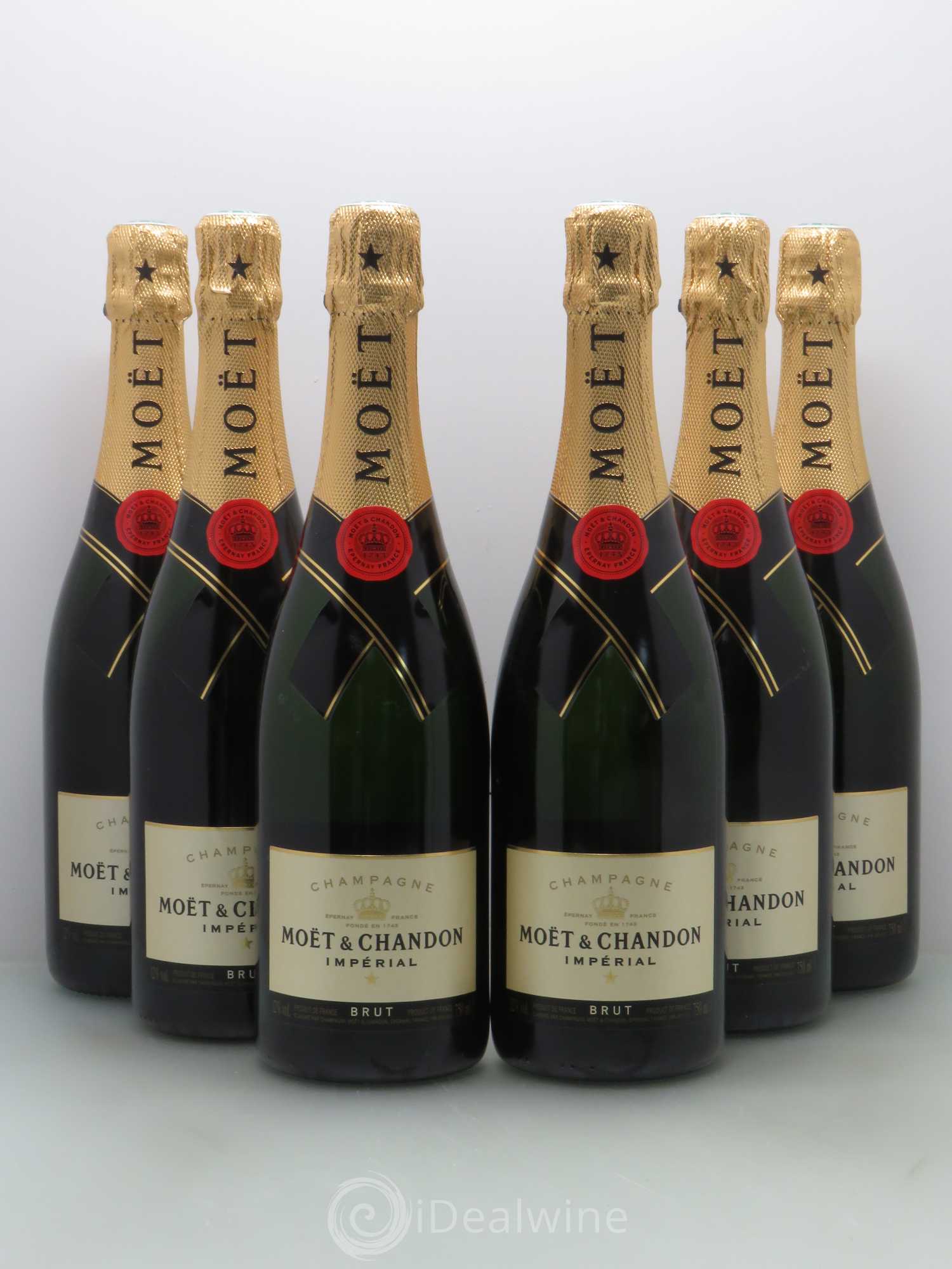 Impérial Brut Moët et Chandon - Lot de 6 bouteilles - 0