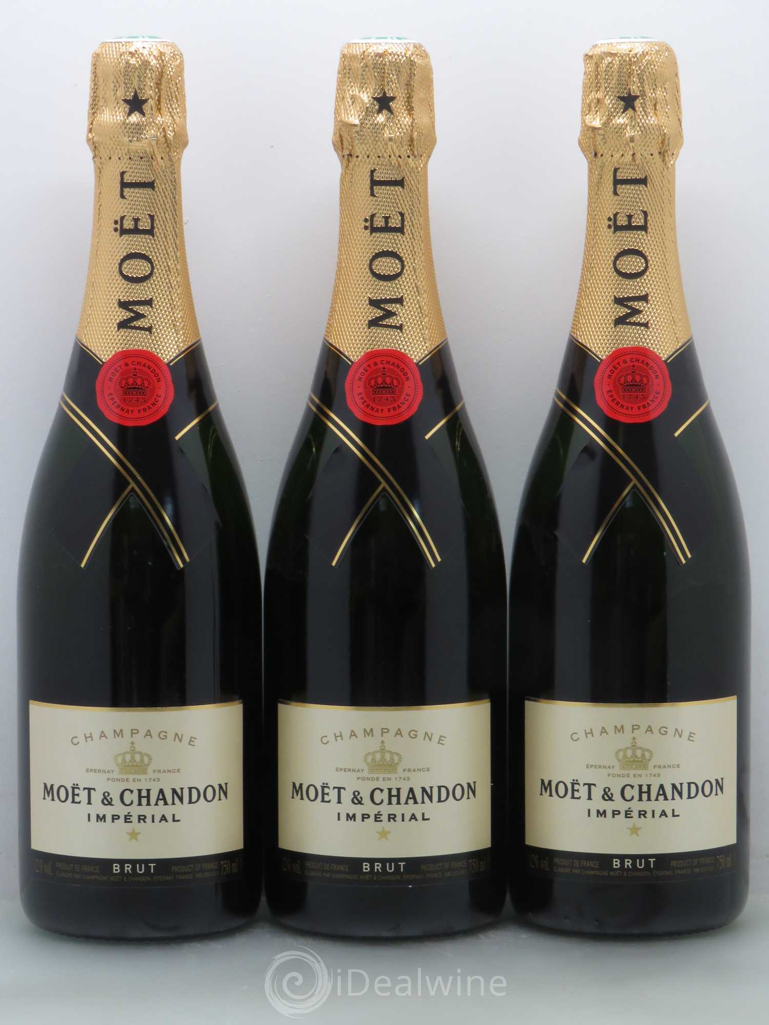 Impérial Brut Moët et Chandon - Lot de 6 bouteilles - 1